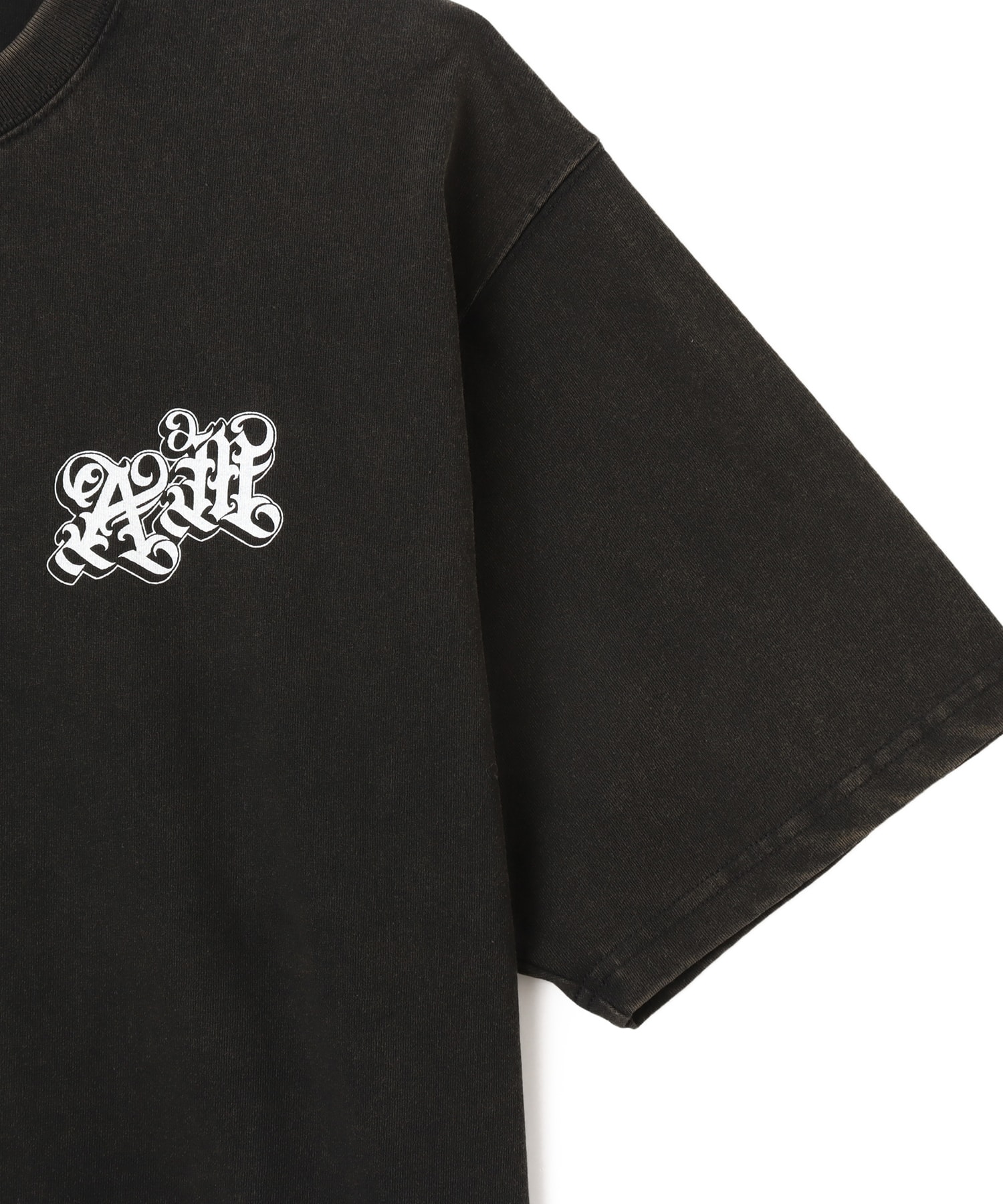 atmos New Old English Logo T-Shirt BLACKの画像