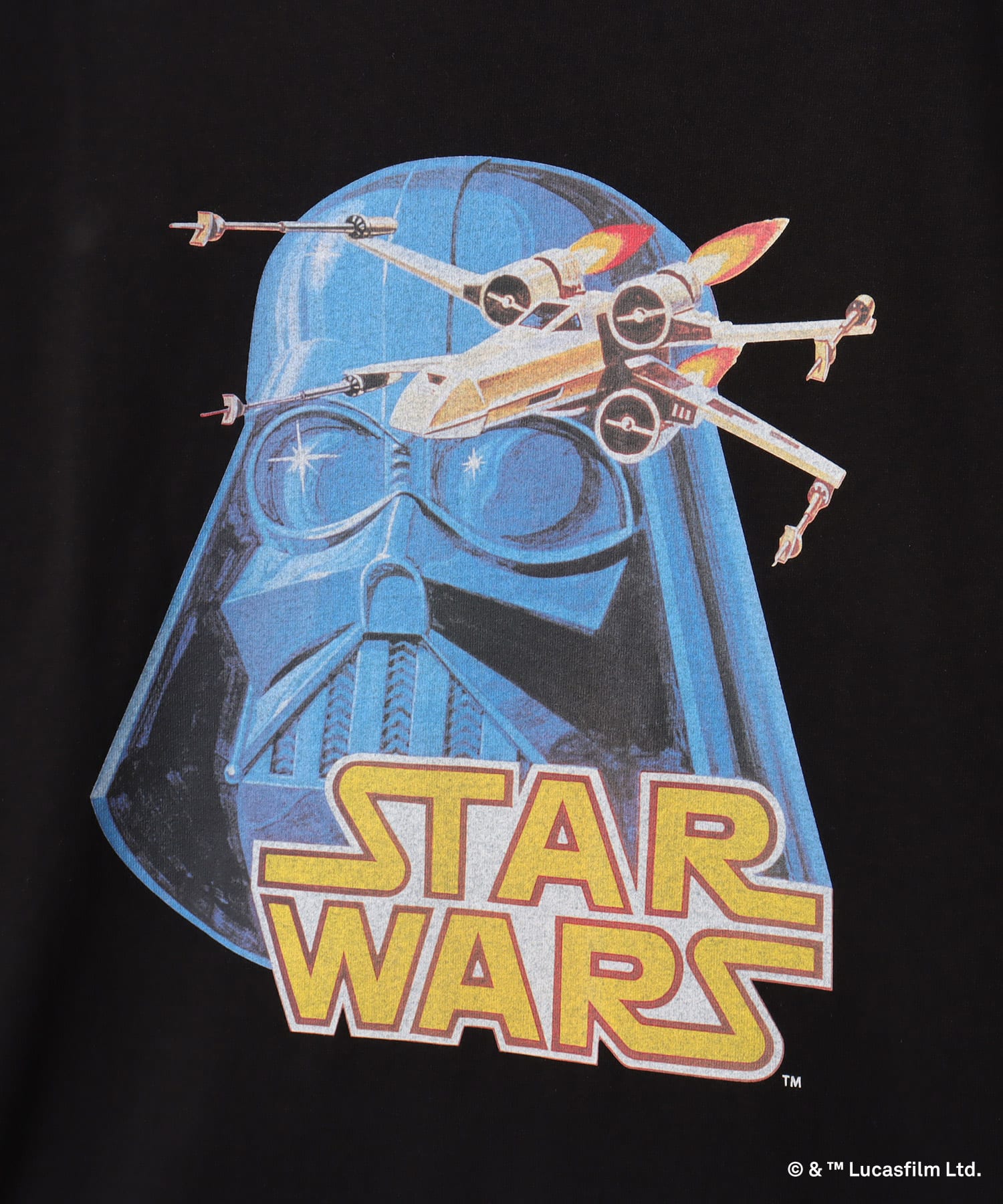 atmos [STAR WARS] X-WING / T-shirts BLACKの画像