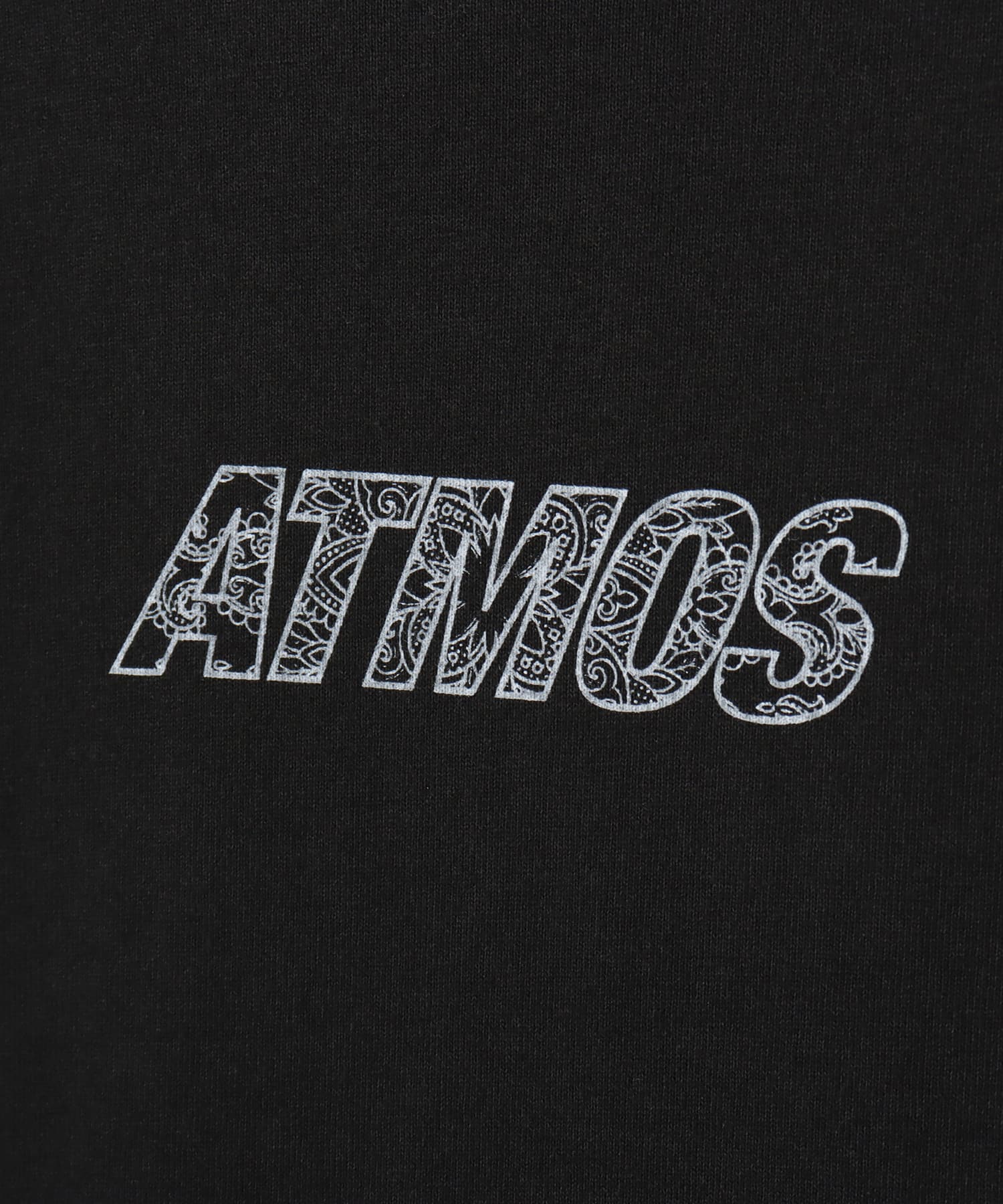 atmos Bandana Print T-shirt BLACKの画像
