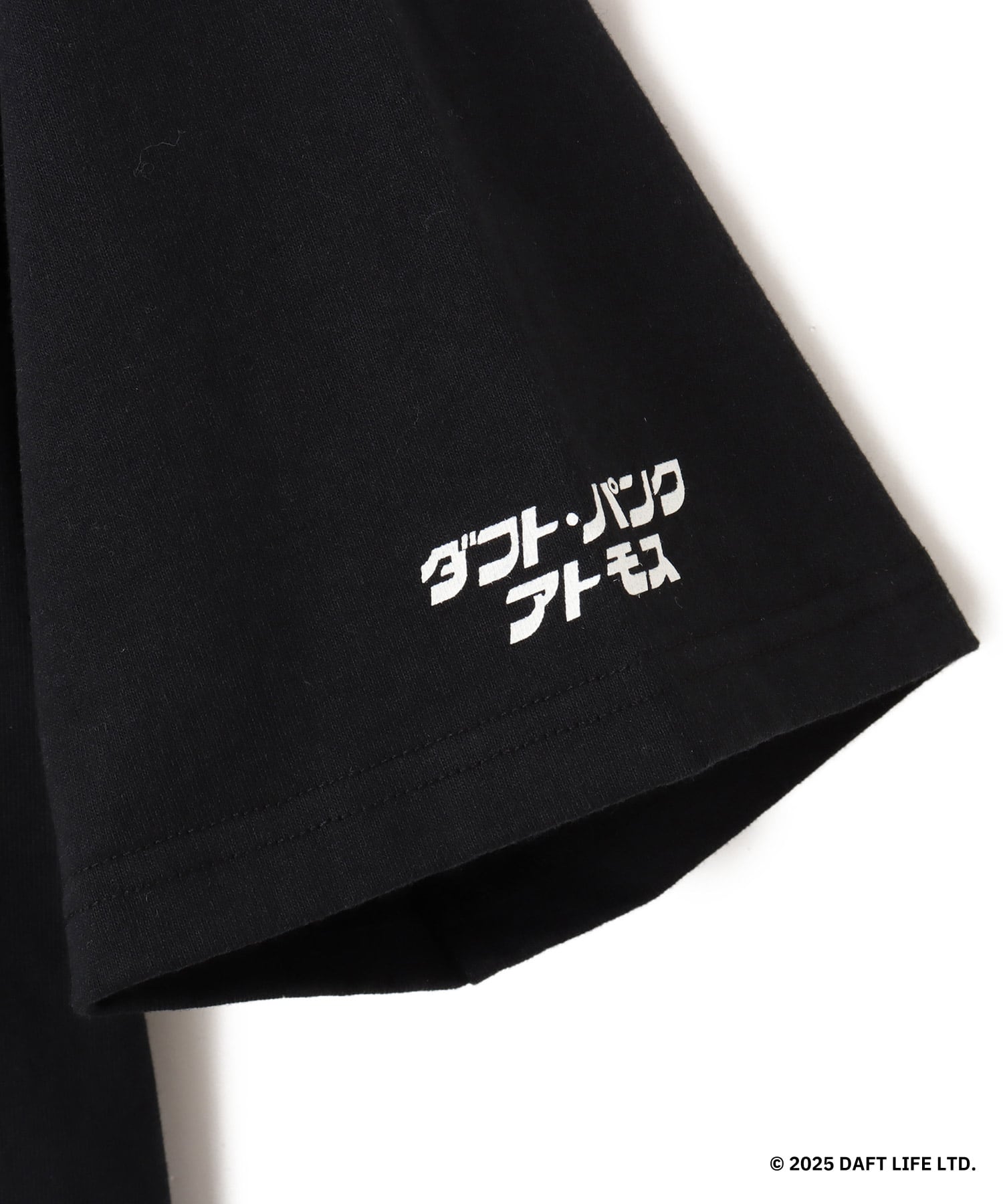atmos x Daft Punk INTERSTELLA 5555 T-shirt BLACKの画像