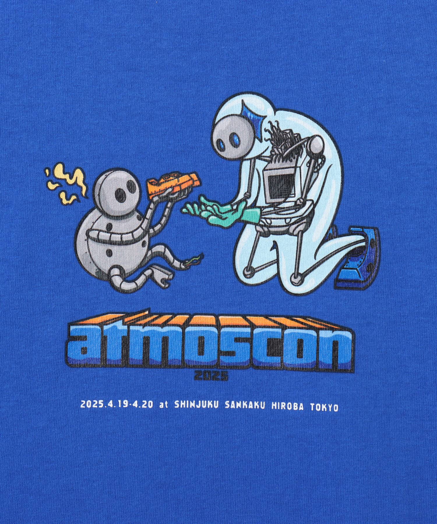 atmoscon2025 T-shirt 2 BLUEの画像
