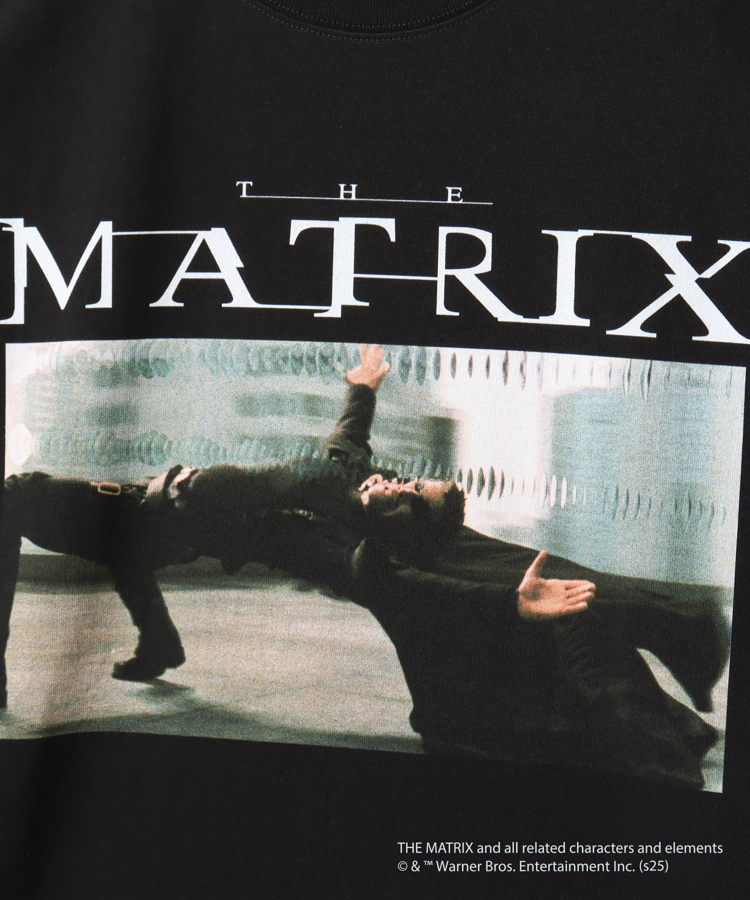 atmos x The Matrix T-shirt 2 BLACKの画像