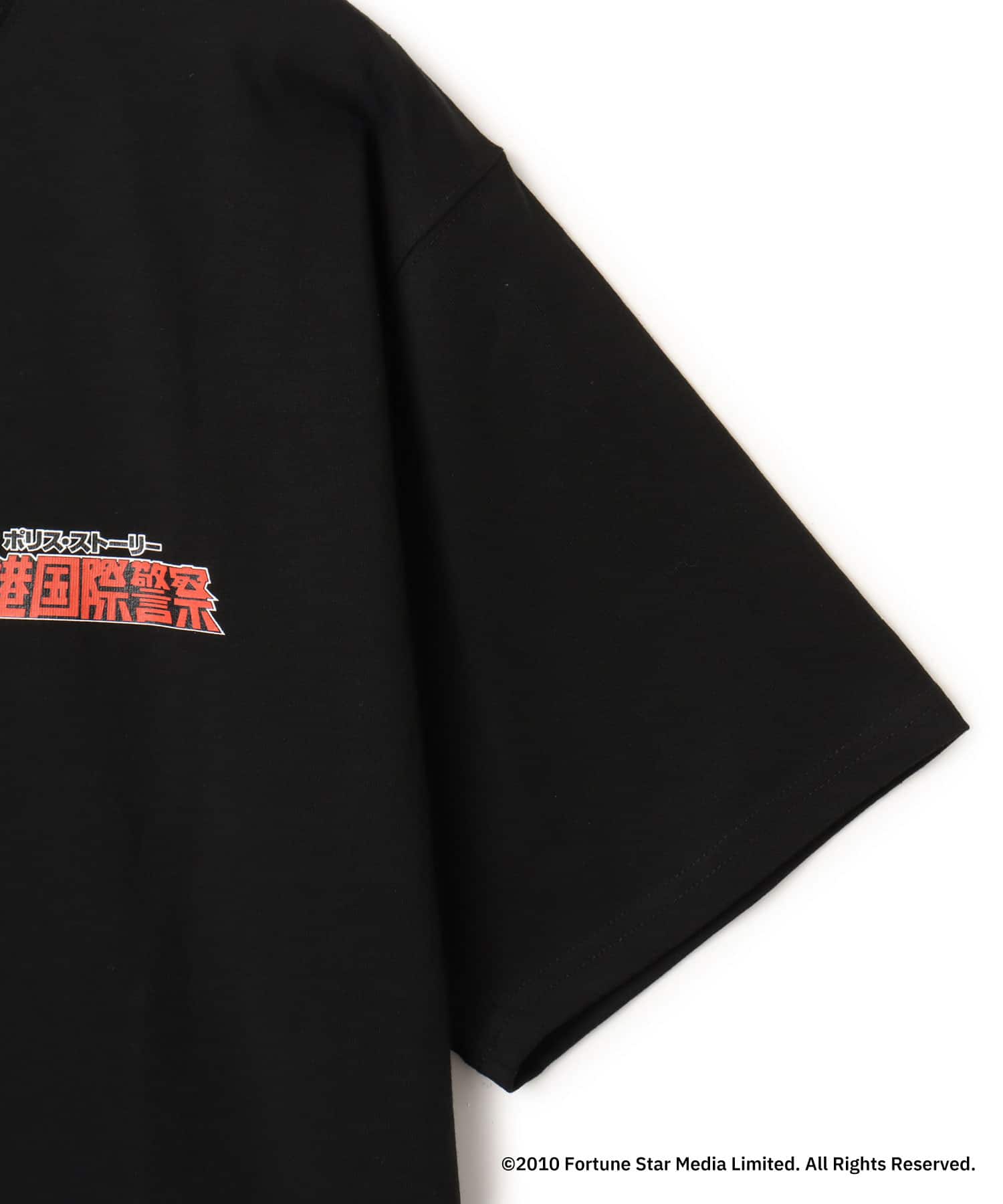 POLICE STORY x atmos Back Print T-shirt BLACKの画像