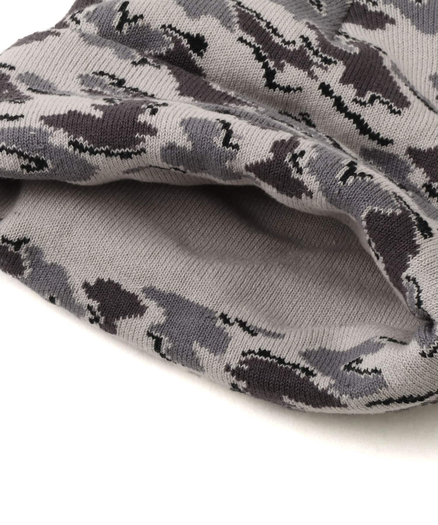 atmos Embroidery Patch Beanie CAMOUFLAGE GRAYの画像