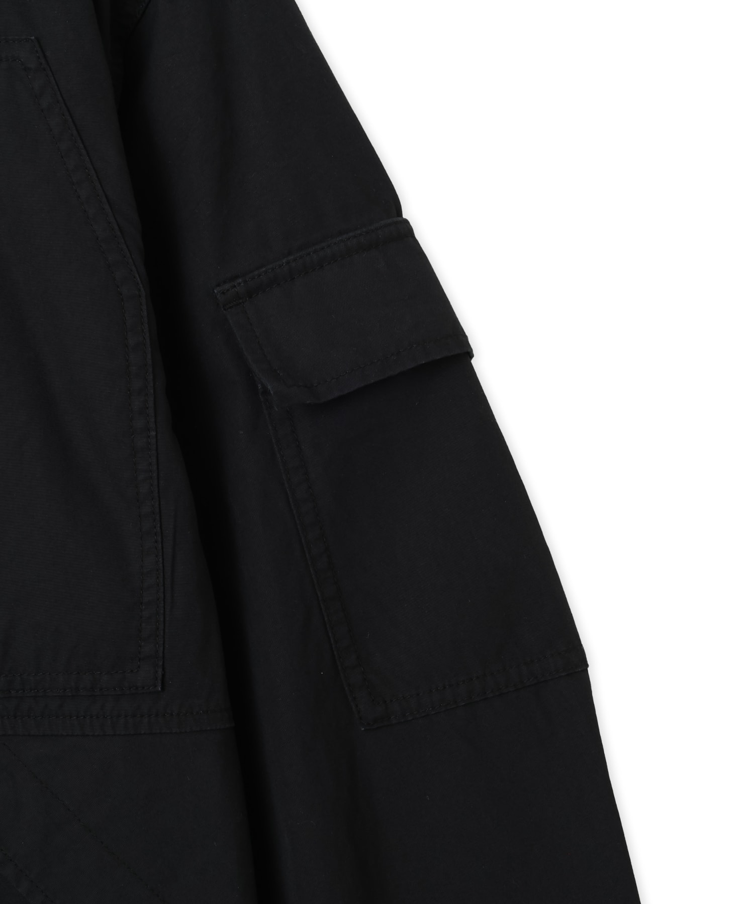 atmos Cotton Military Jacket BLACKの画像