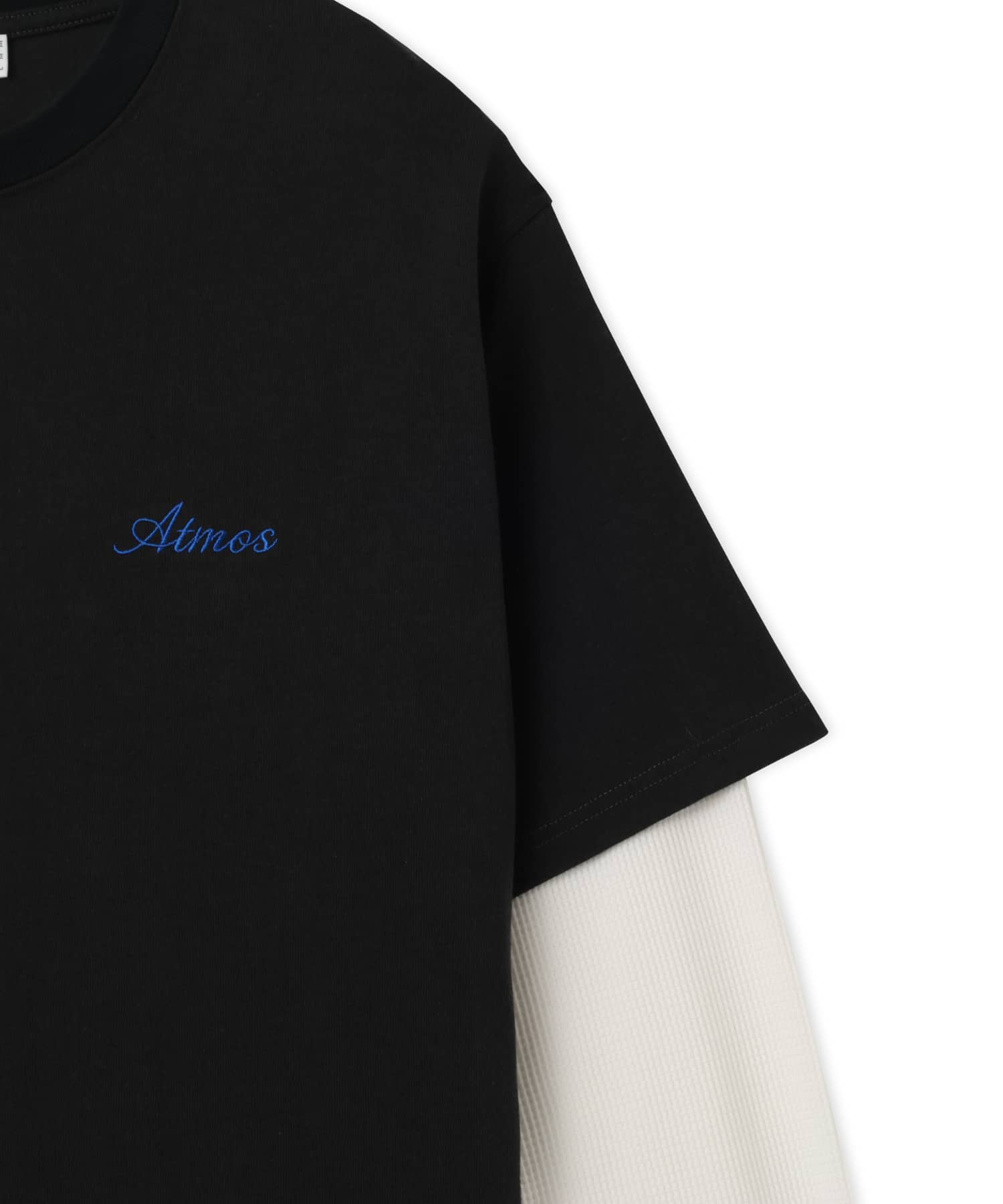 atmos Layered Sleeves LS T-shirt BLACKの画像