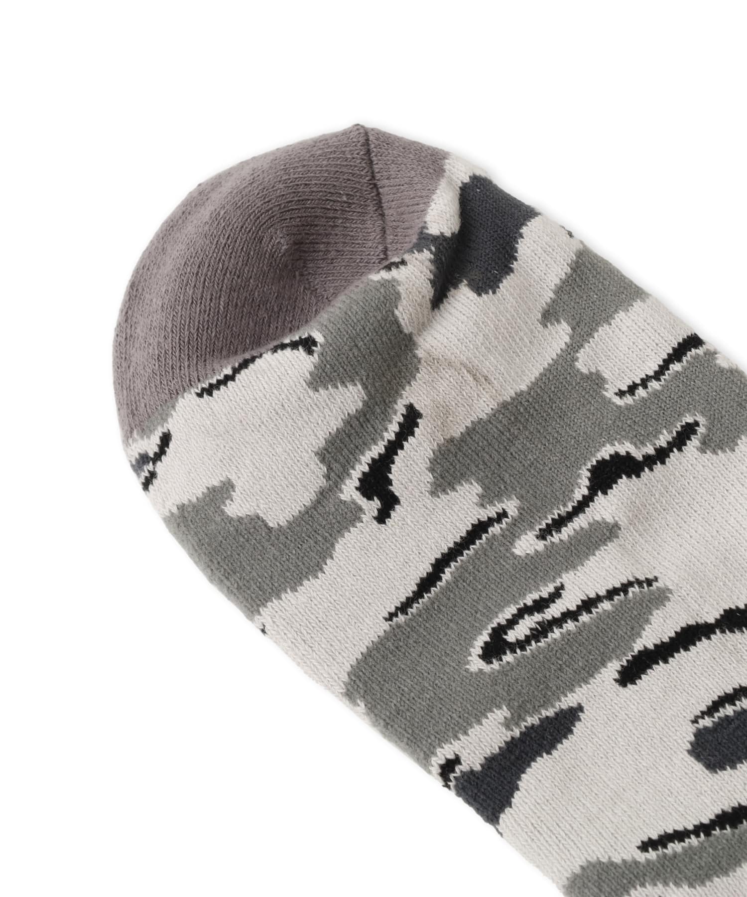 atmos Jacquard Camo Socks CAMOUFLAGE KHAKIの画像