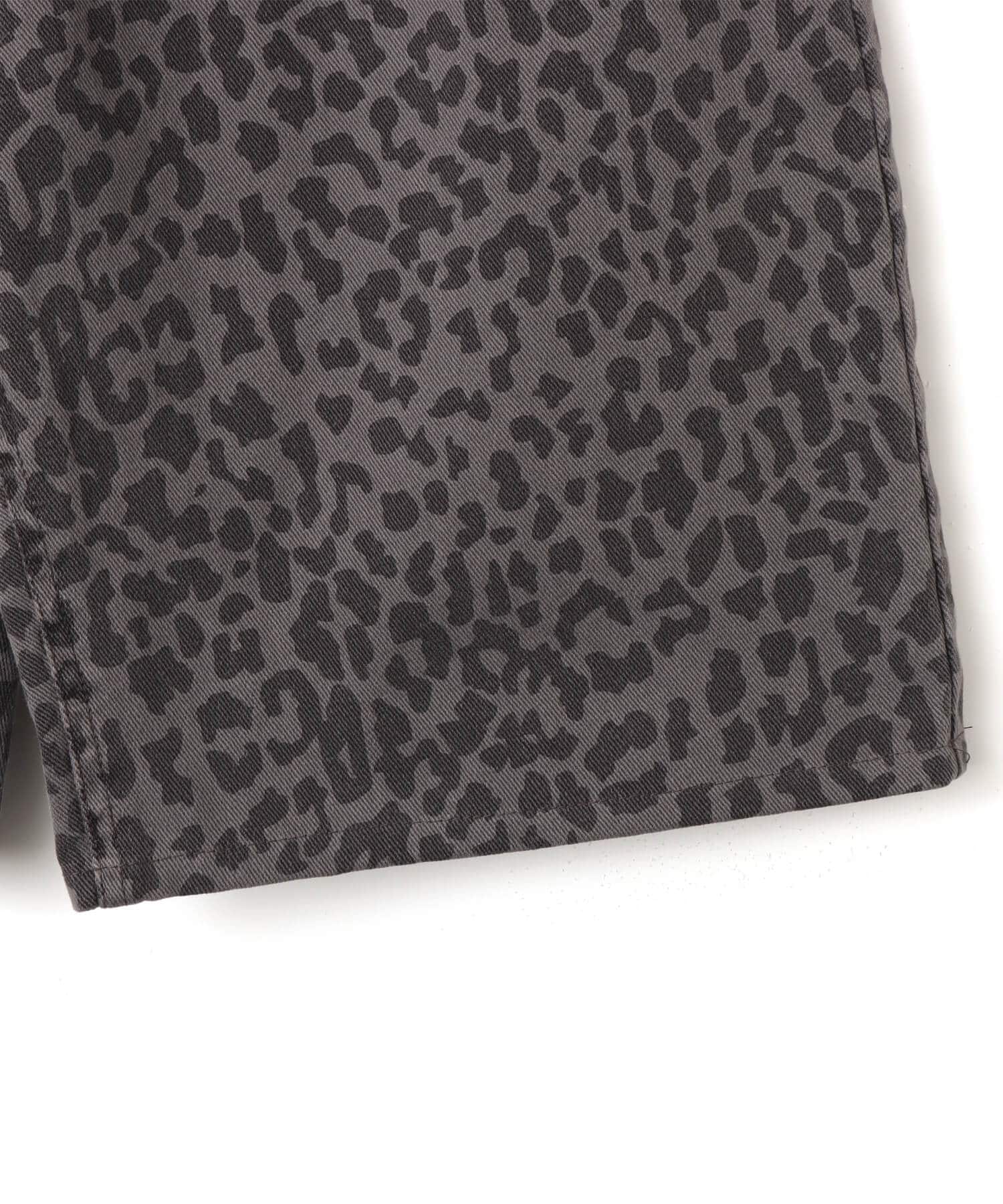atmos Leopard Pattern Baggy Shorts LIGHT BLACKの画像