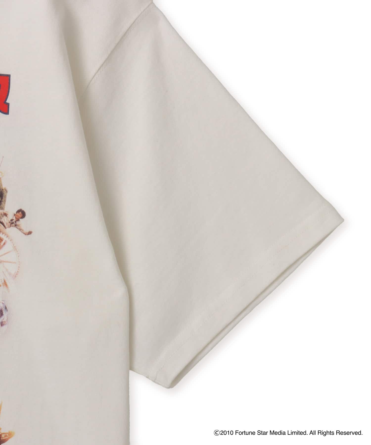 atmos x Project A T-shirt 1 WHITEの画像