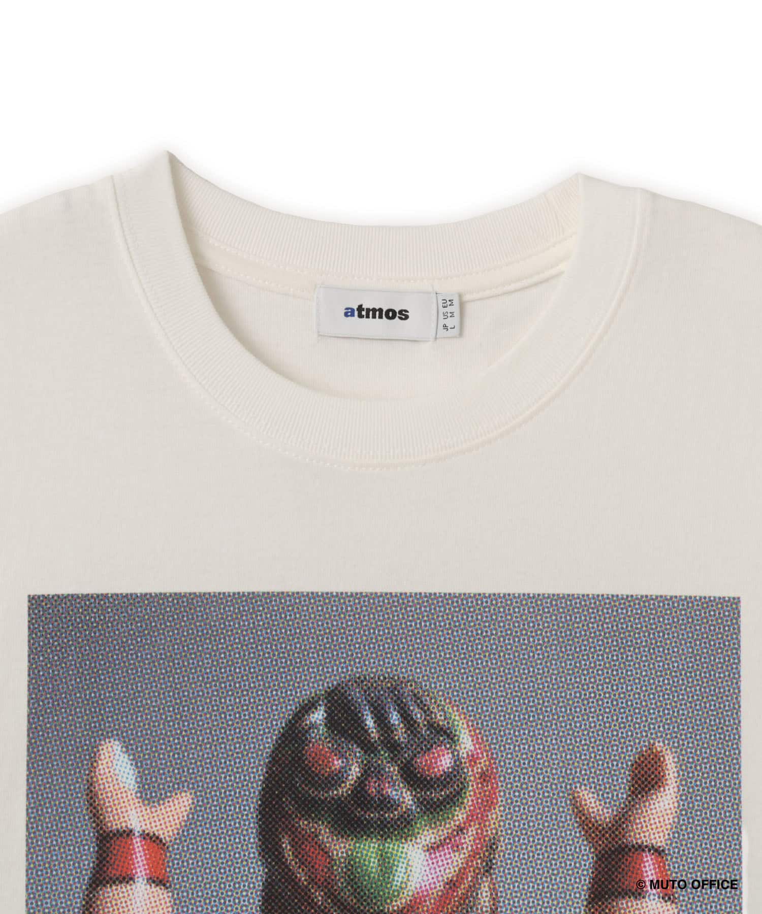 GREAT MUTA x HAROSHI x atmos T-shirt WHITEの画像