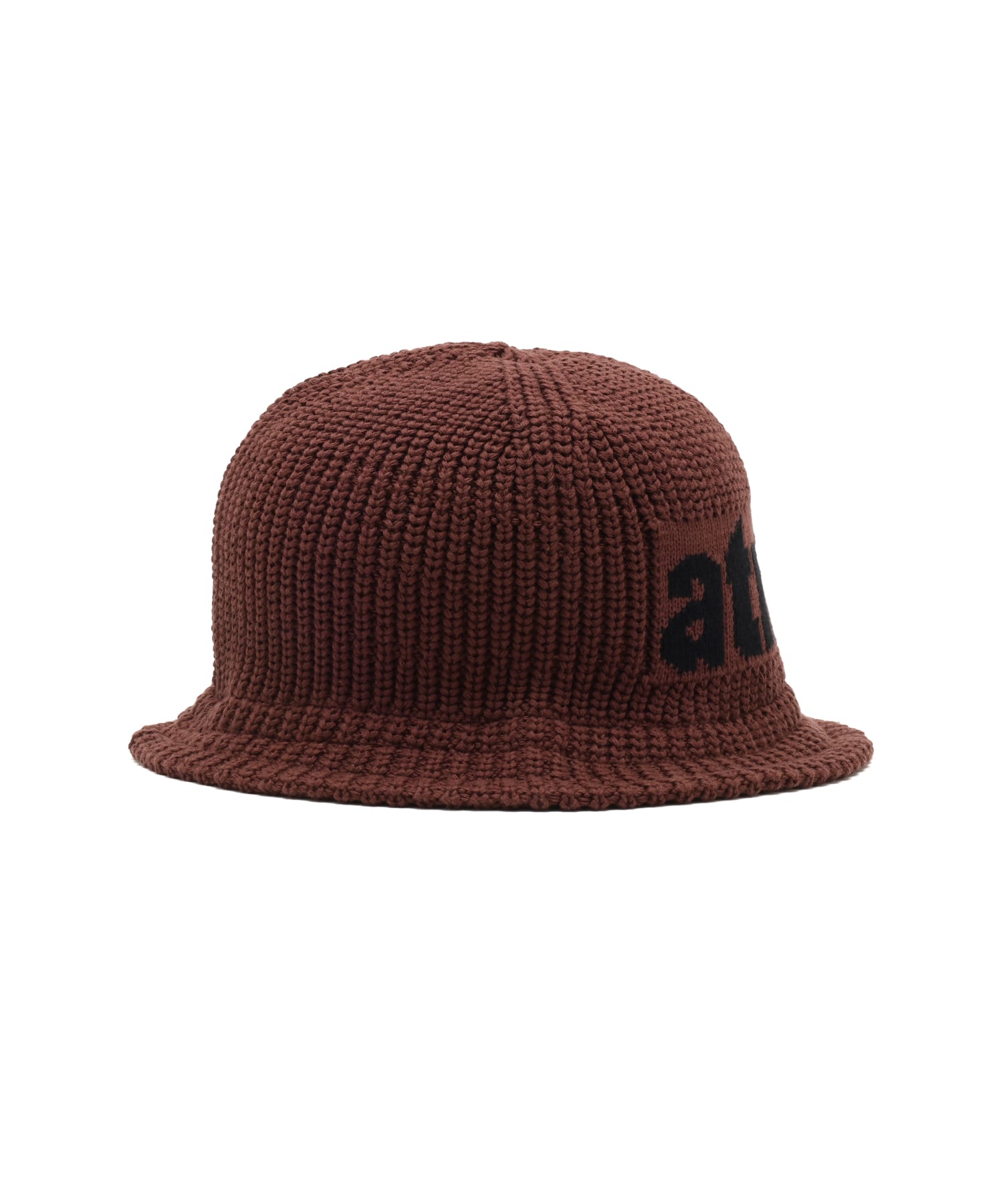 atmos Logo Print Vacation Hat BROWNの画像