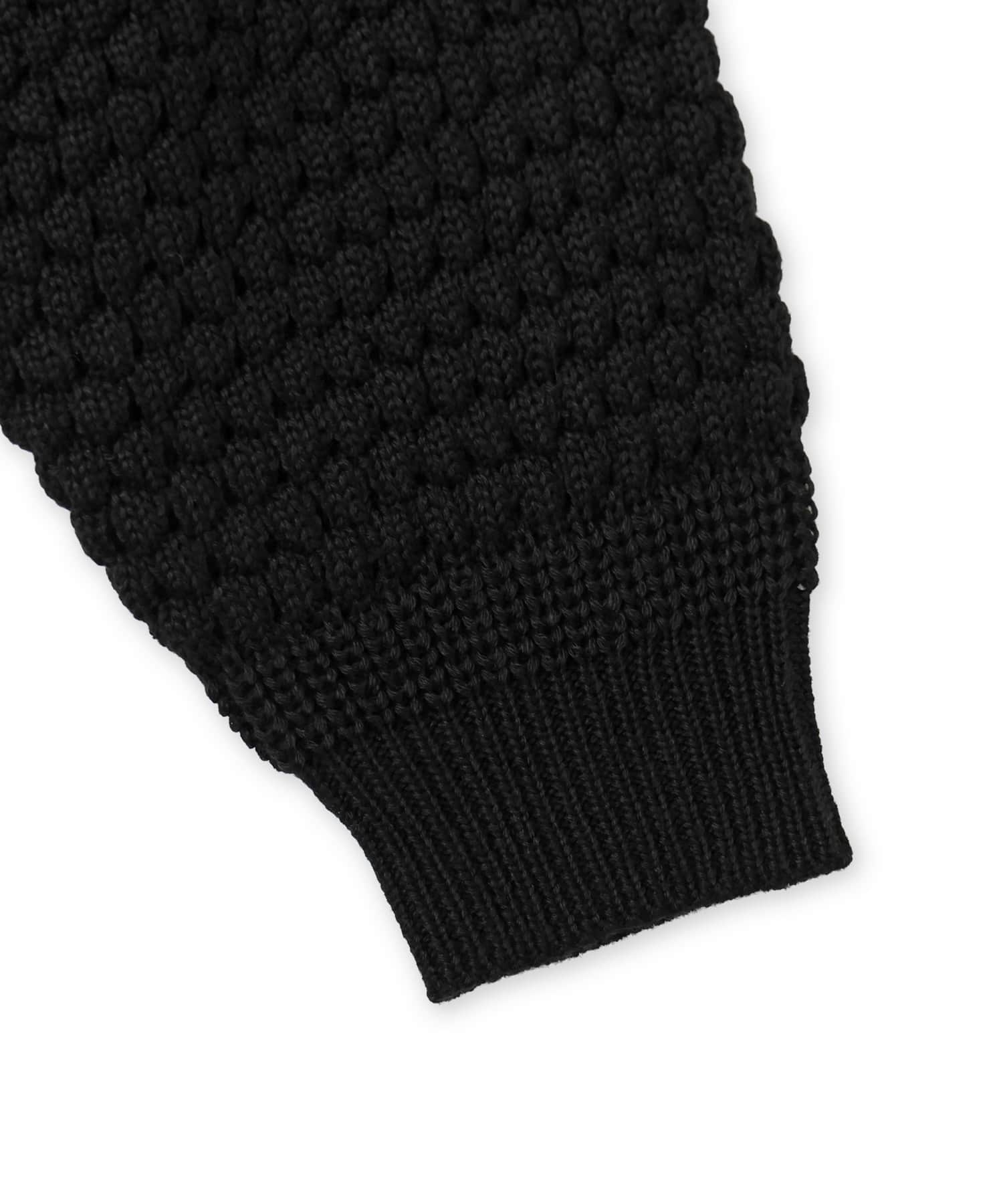 atmos Popcorn Knit Sweater BLACKの画像
