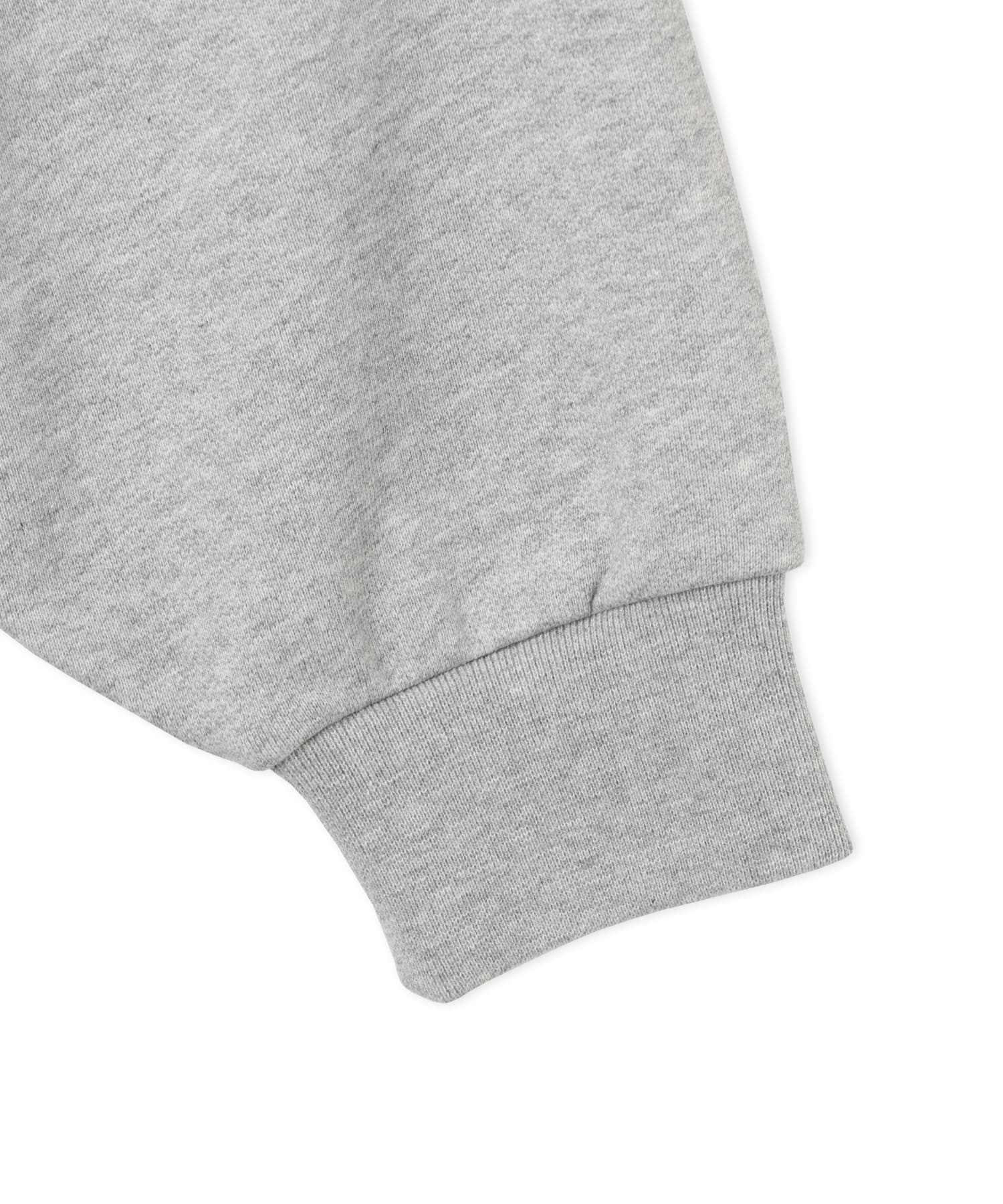 atmos UMBROxatmos Half Zip-Up Sweatshirt GRAYの画像