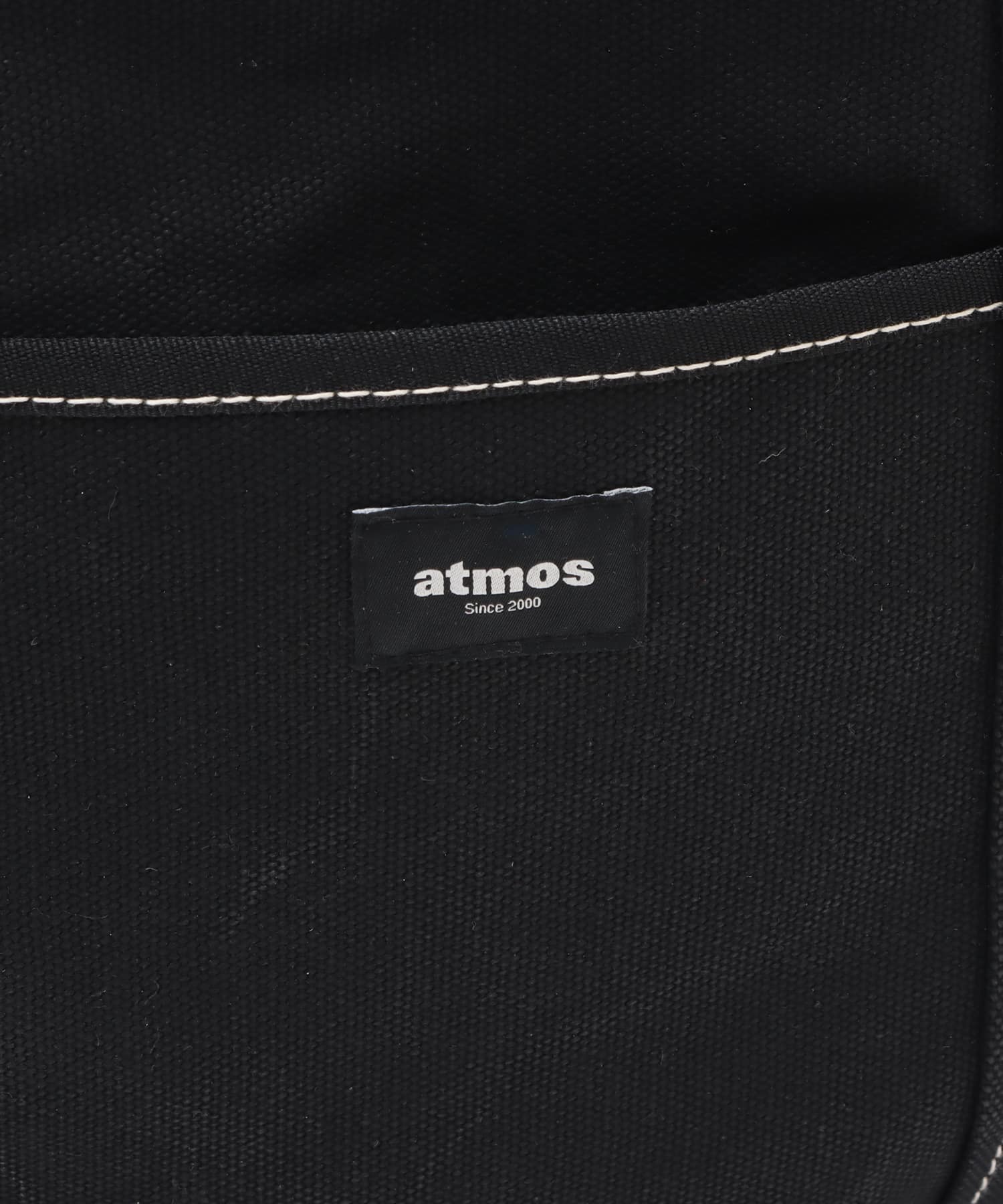 atmos Canvas Tote Bag BLACKの画像