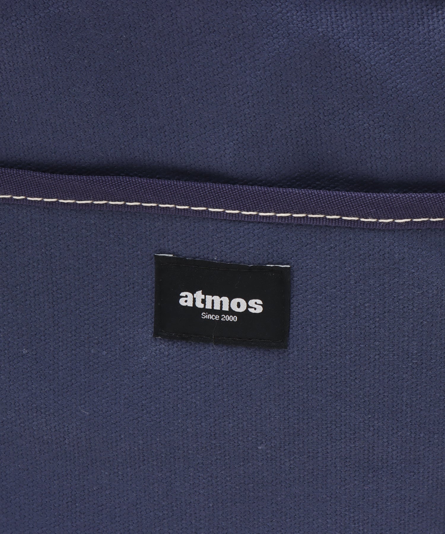 atmos Canvas Tote Bag NAVYの画像
