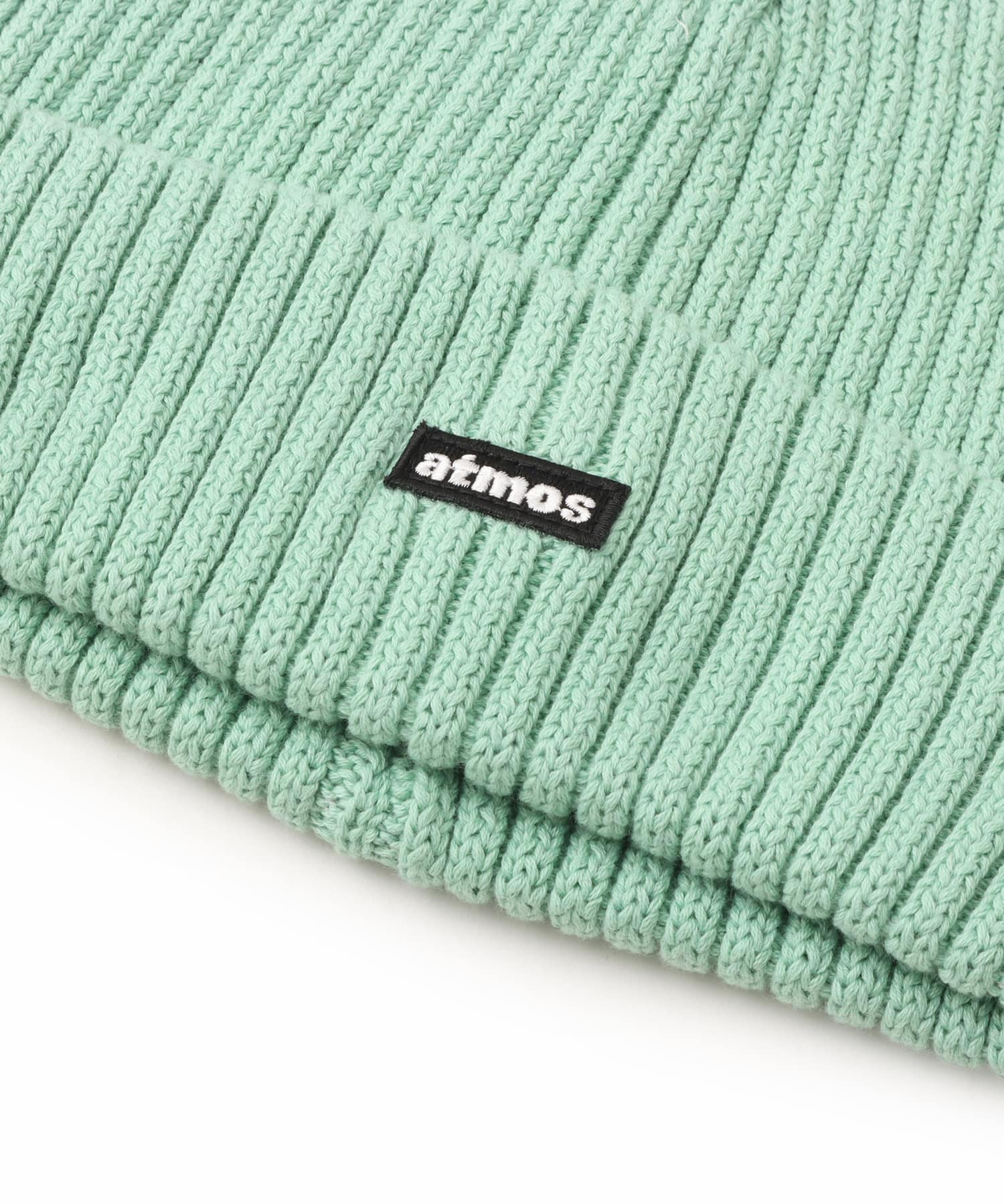 atmos Cotton Knit Cap MINTの画像