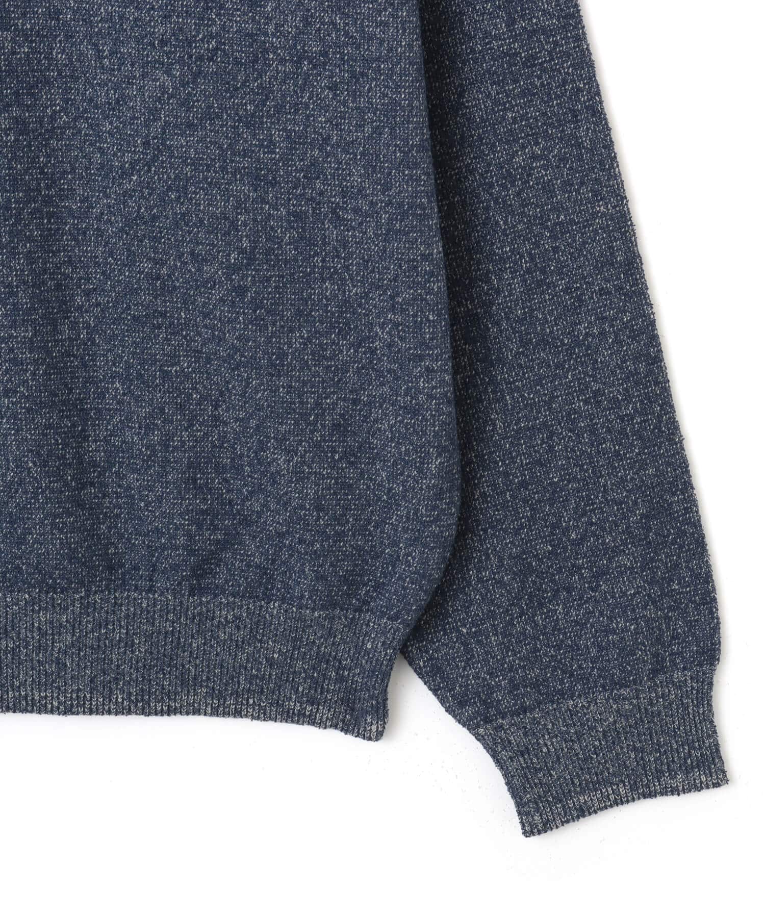 atmos Loop Plating Sweater NAVYの画像