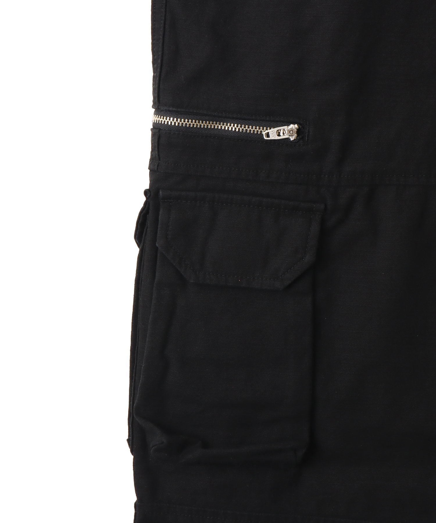 atmos Back Satin Cargo Pants BLACKの画像