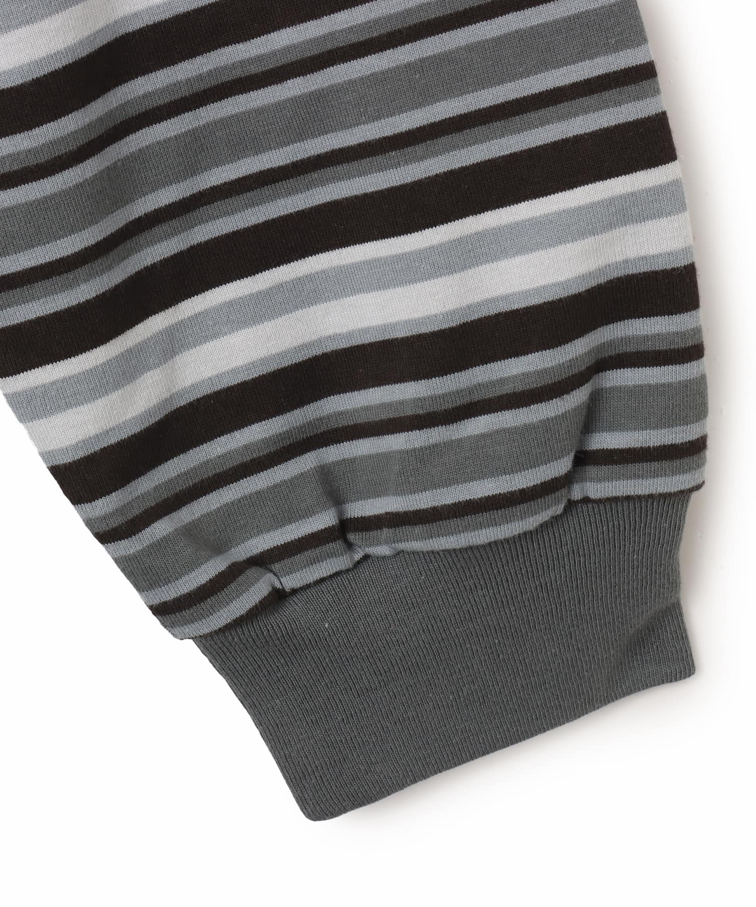 atmos Retro Colorway Border LS T-shirt BLACKの画像