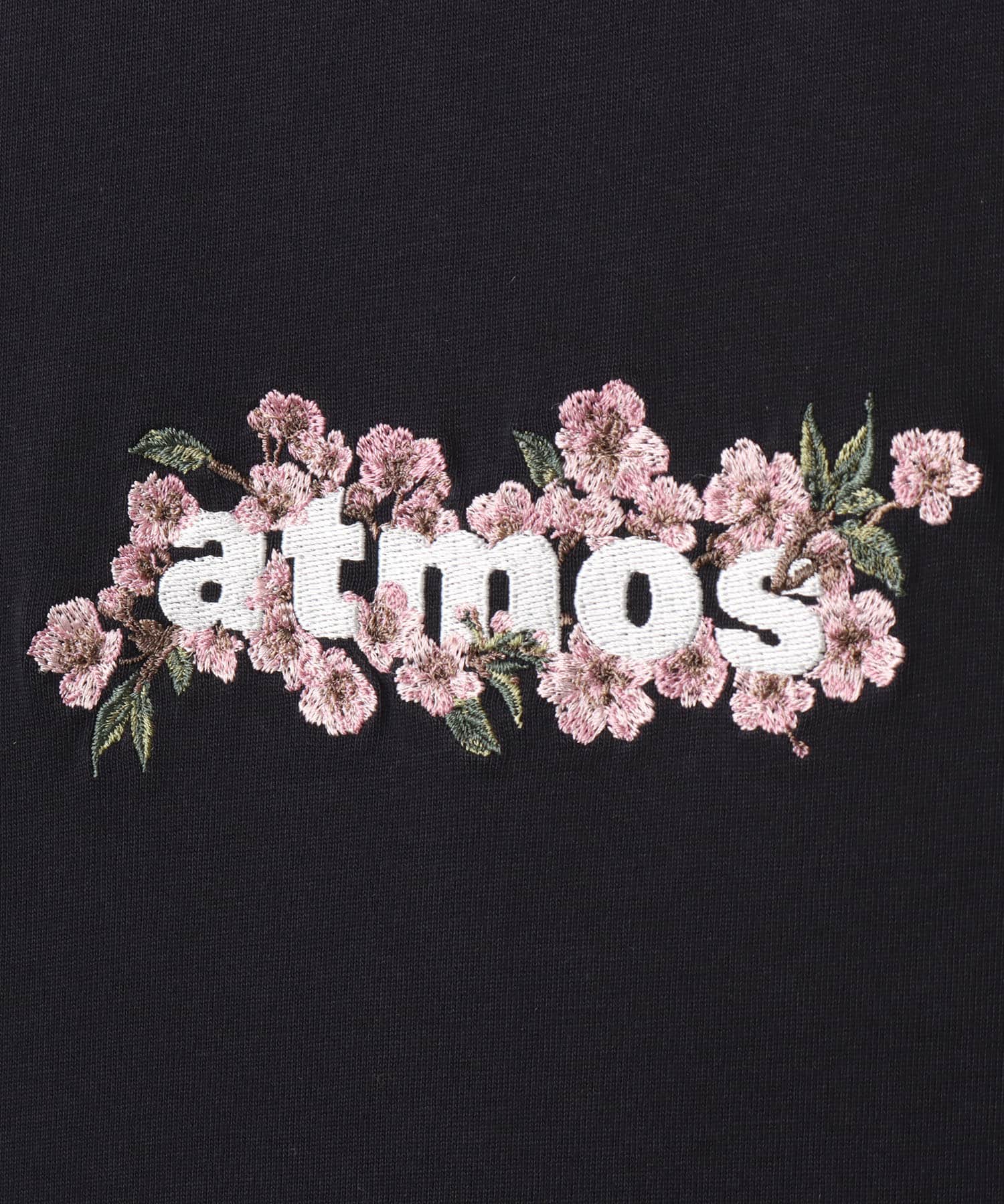atmos Sakura Motif T-shirt LIGHTBLACKの画像