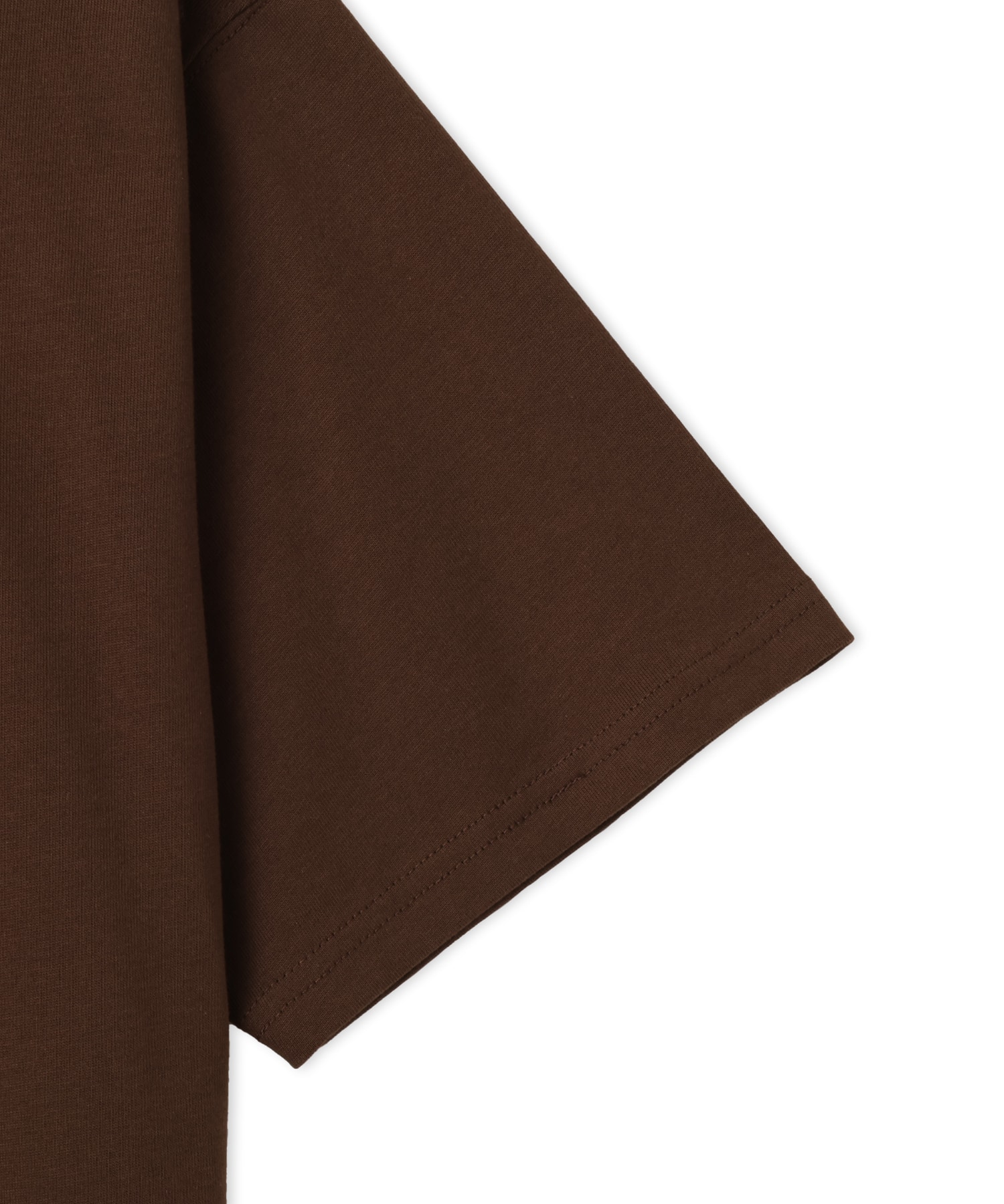 atmos Patch Logo T-Shirt BROWNの画像