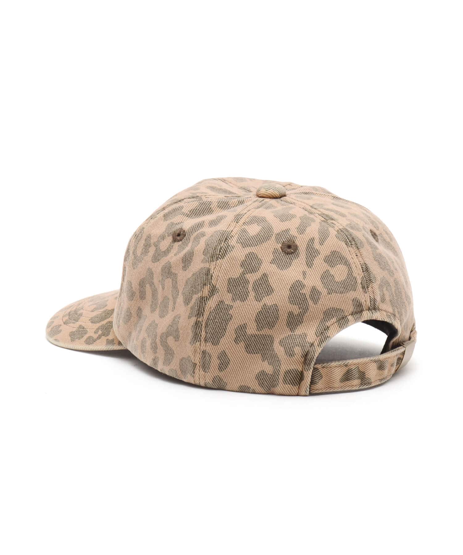 atmos Leopard Pattern Cap KHAKIの画像