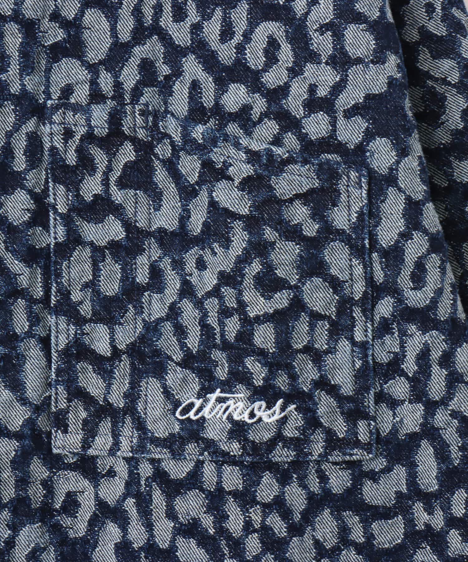 atmos Leopard Pattern Coverall BLUEの画像