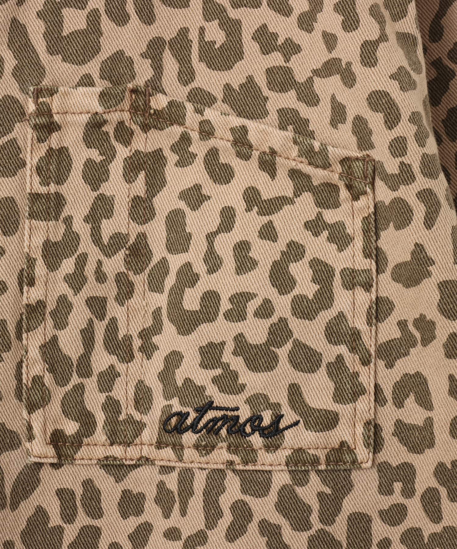 atmos Leopard Pattern Coverall KHAKIの画像