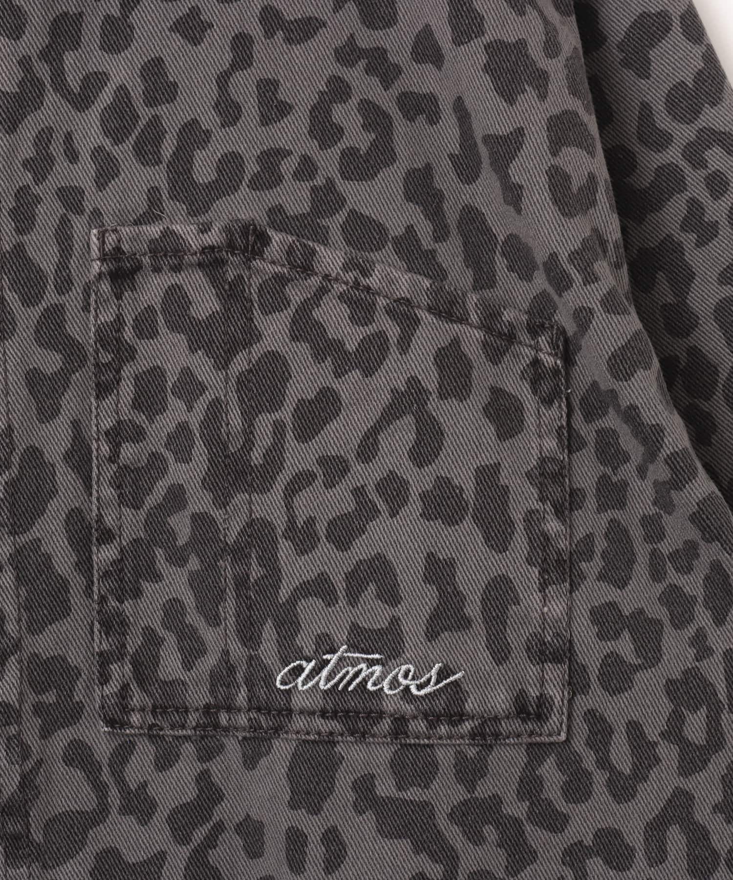 atmos Leopard Pattern Coverall LIGHT BLACKの画像