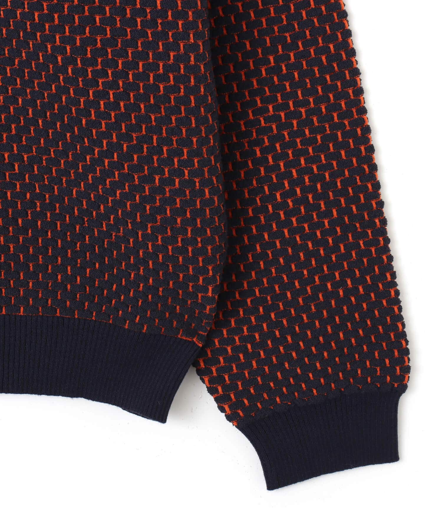 atmos Links Jacquard Polo Shirt ORANGEの画像