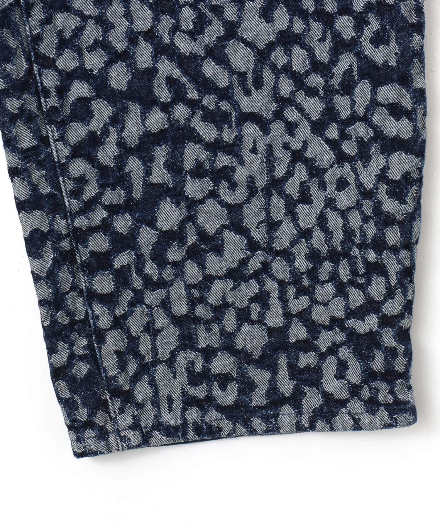 atmos Leopard Pattern Baggy Patns BLUEの画像