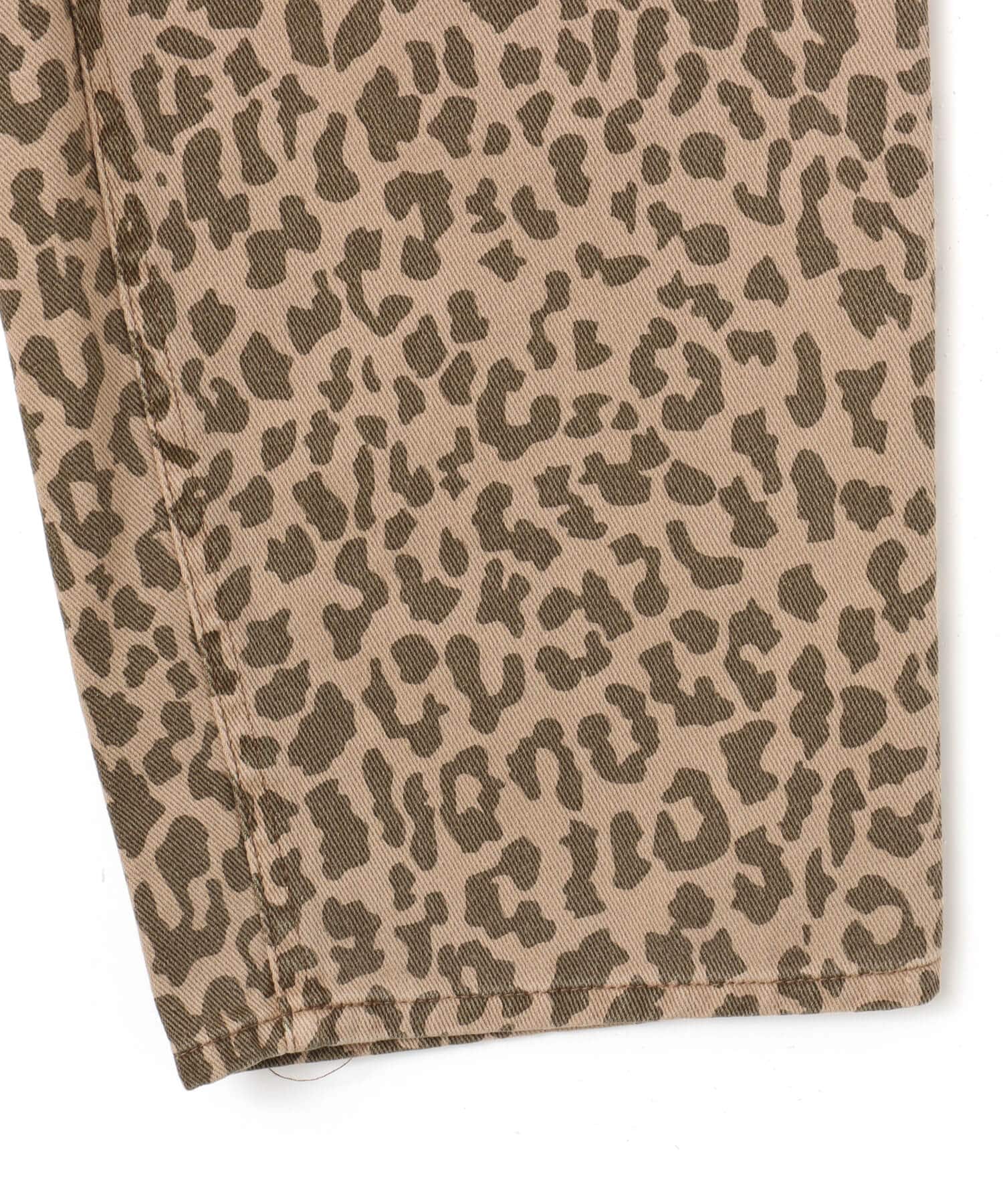 atmos Leopard Pattern Baggy Patns KHAKIの画像
