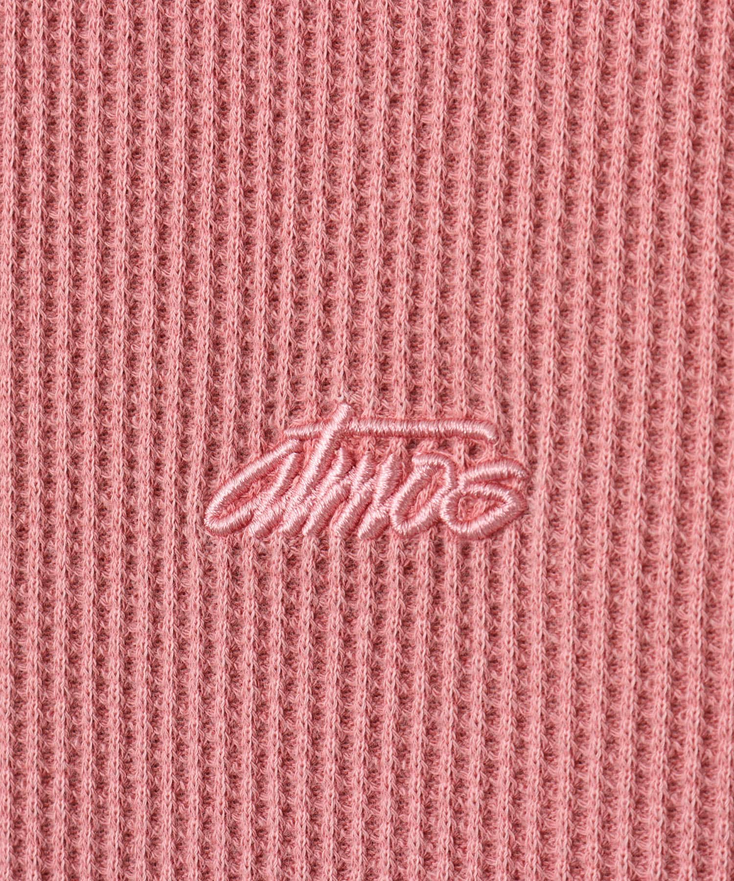 atmos Waffle LS T-shirt PINKの画像