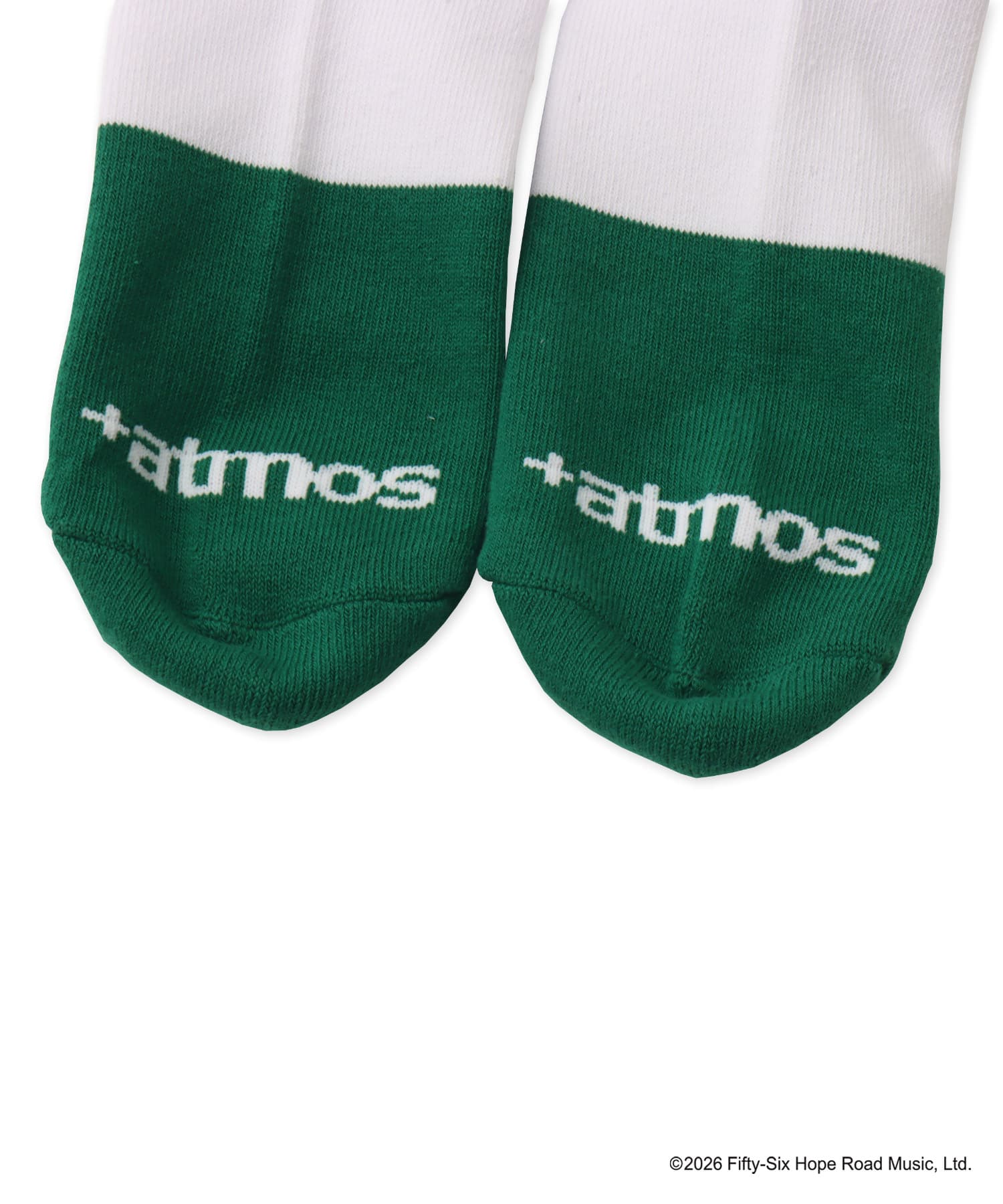 atmos x BOB MARLEY Stripe Socks GREENの画像