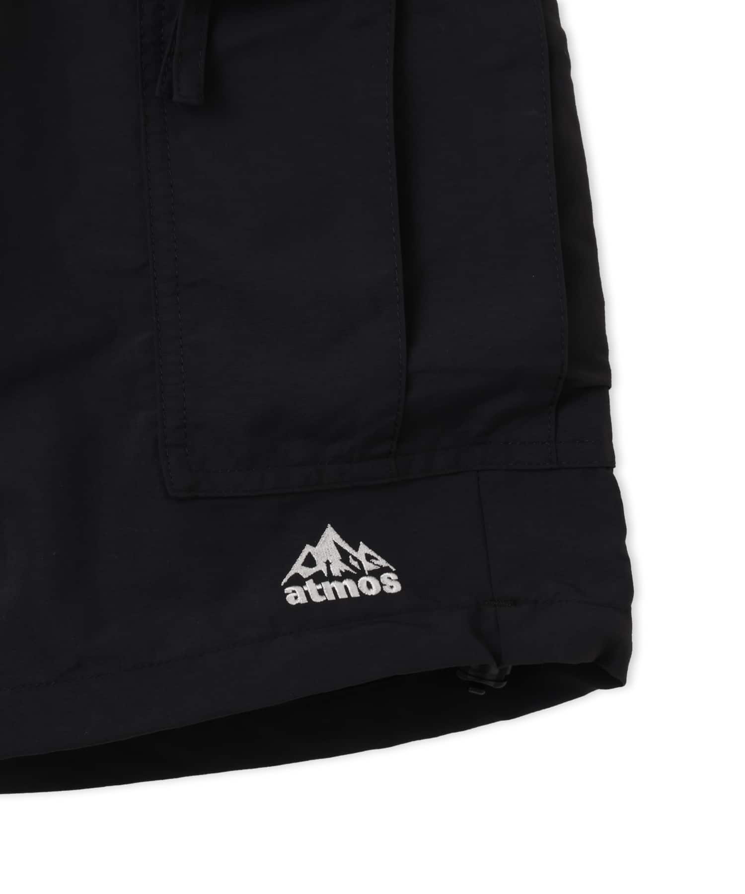Columbia x atmos Baggy Cargo Shorts BLACKの画像