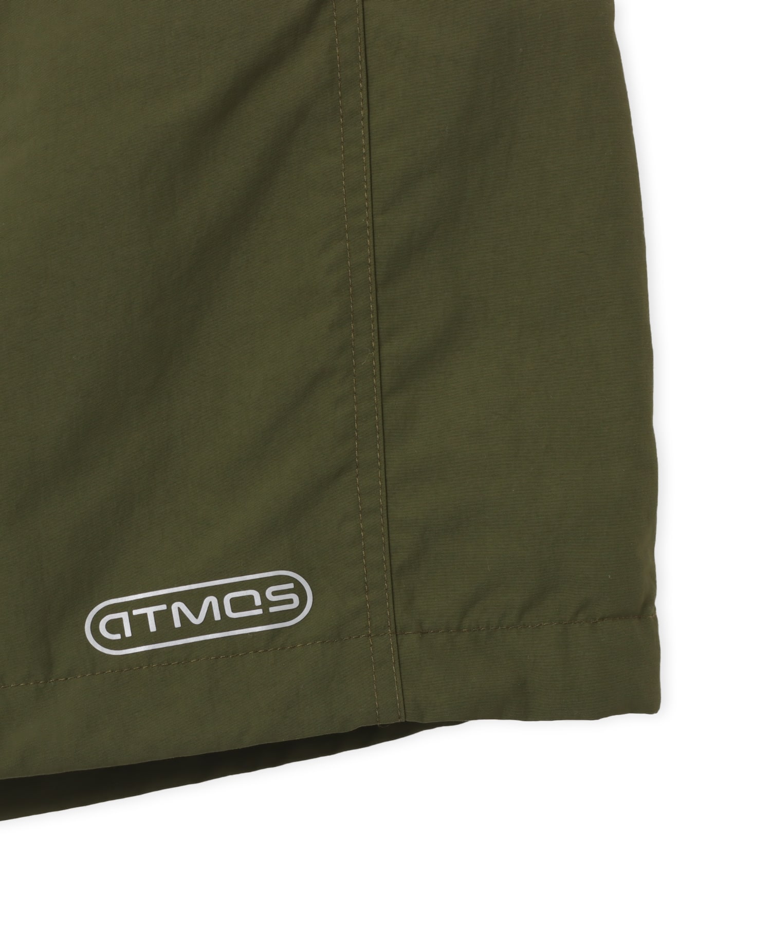 atmos Crinkled Nylon Shorts KHAKIの画像