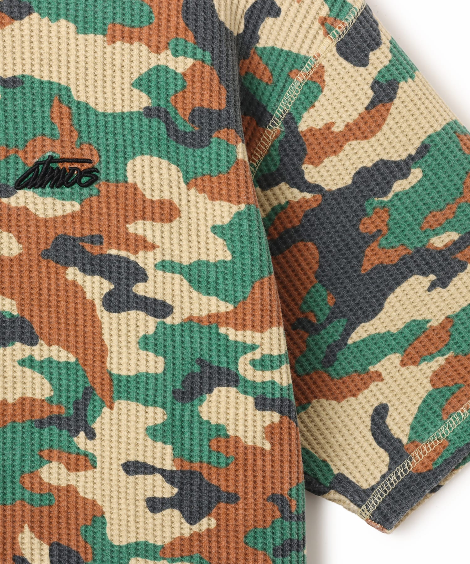 atmos Waffle SS T-shirt CAMOUFLAGEの画像