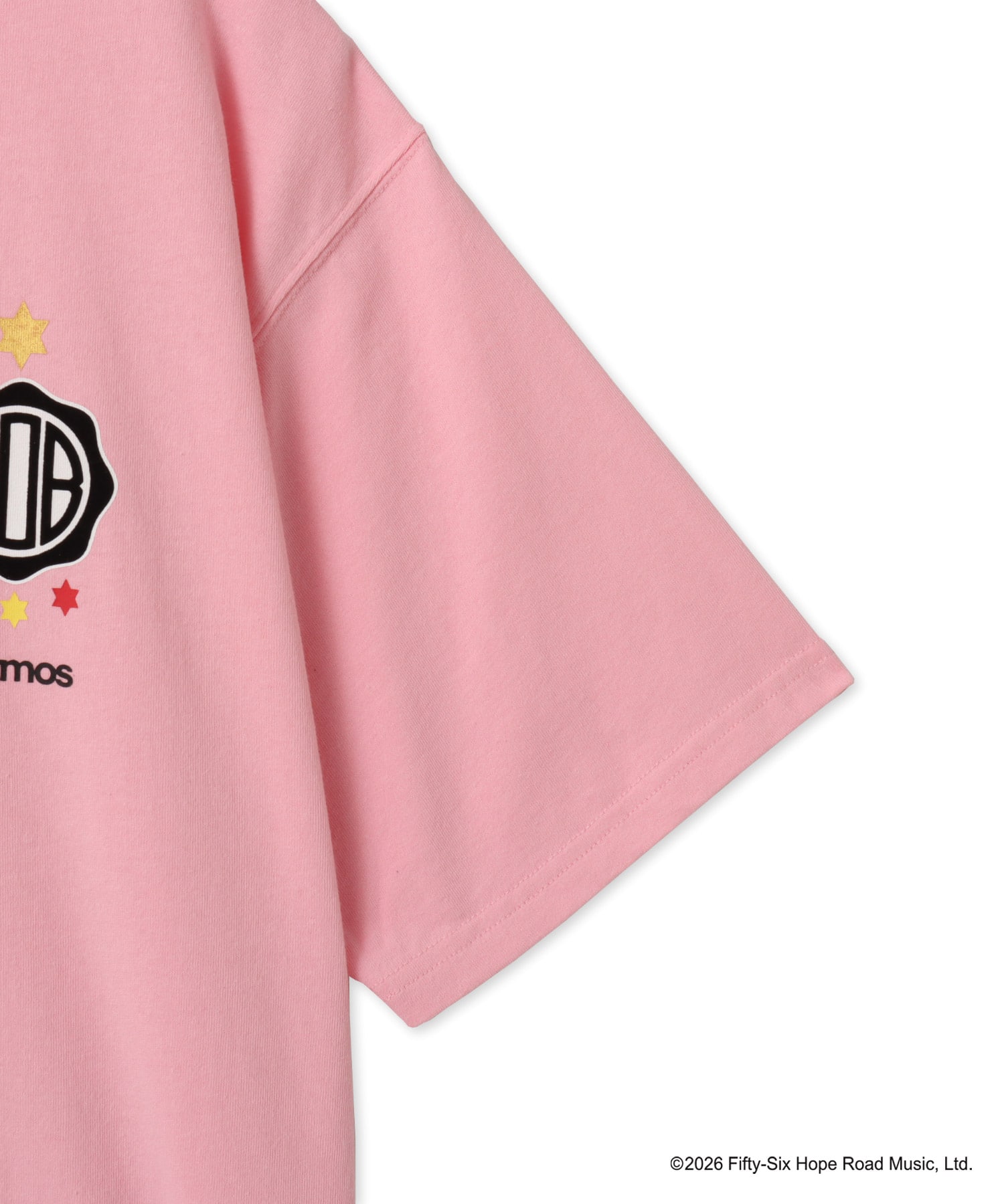 atmos x BOB MARLEY Foot Ball T-shirt PINKの画像