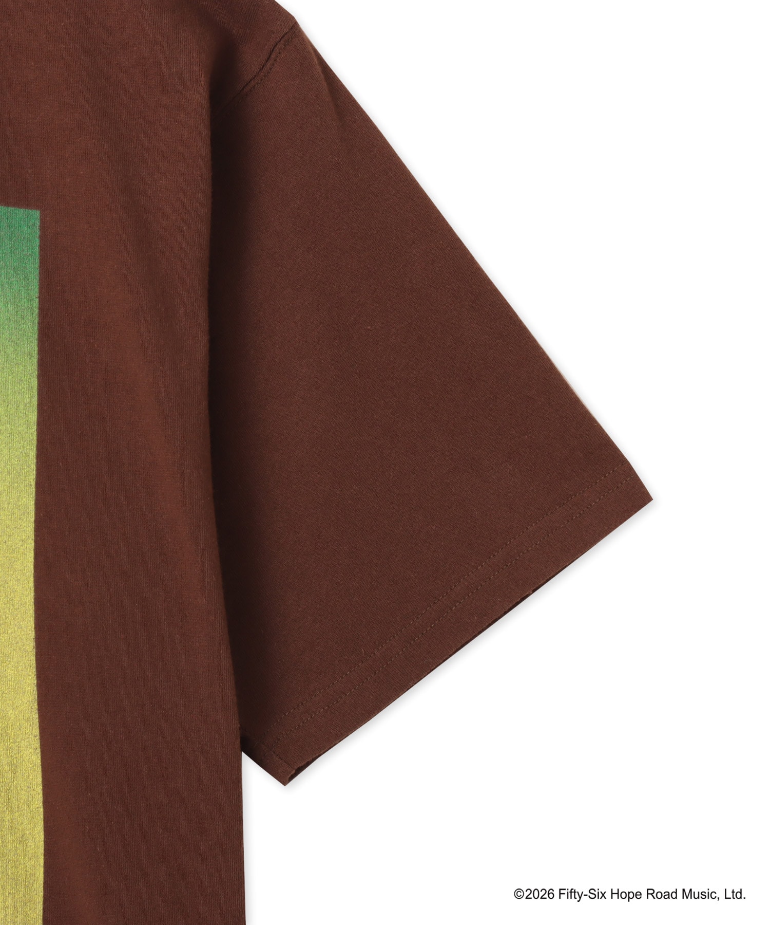 atmos x BOB MARLEY BABYLON BY BUS T-shirt BROWNの画像