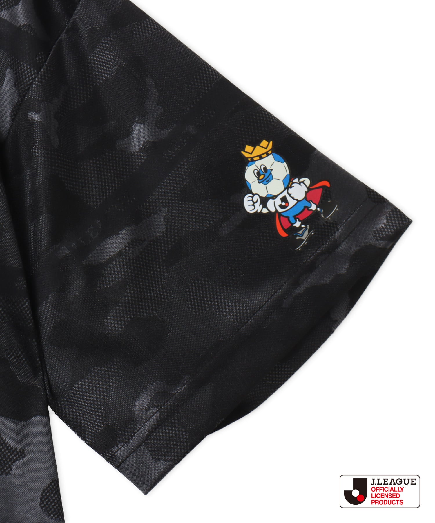 atmos x J.LEAGUE CHAMPIONS T-shirt BLACKの画像