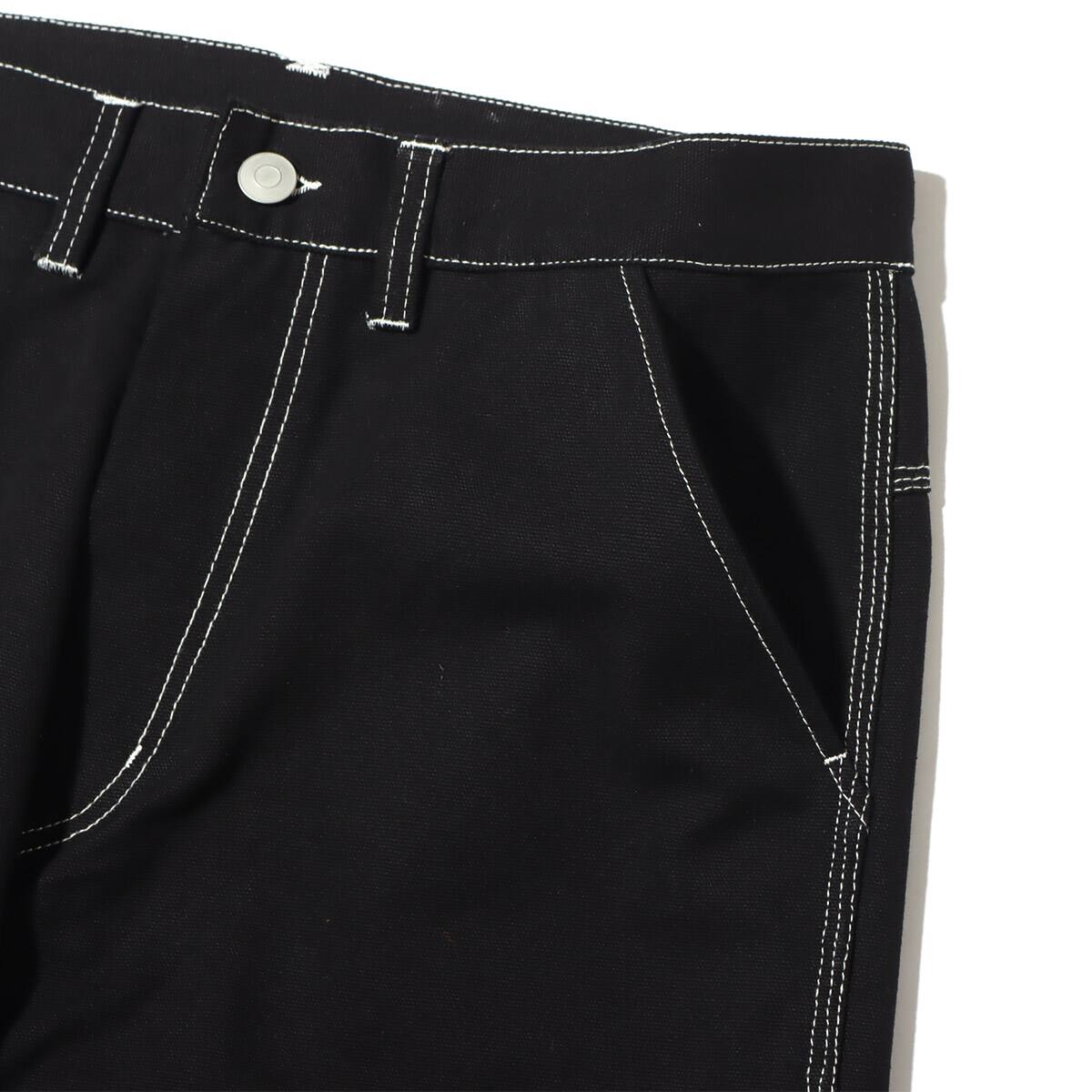 atmos CANVAS WORK PANTS BLACK 22FA-I