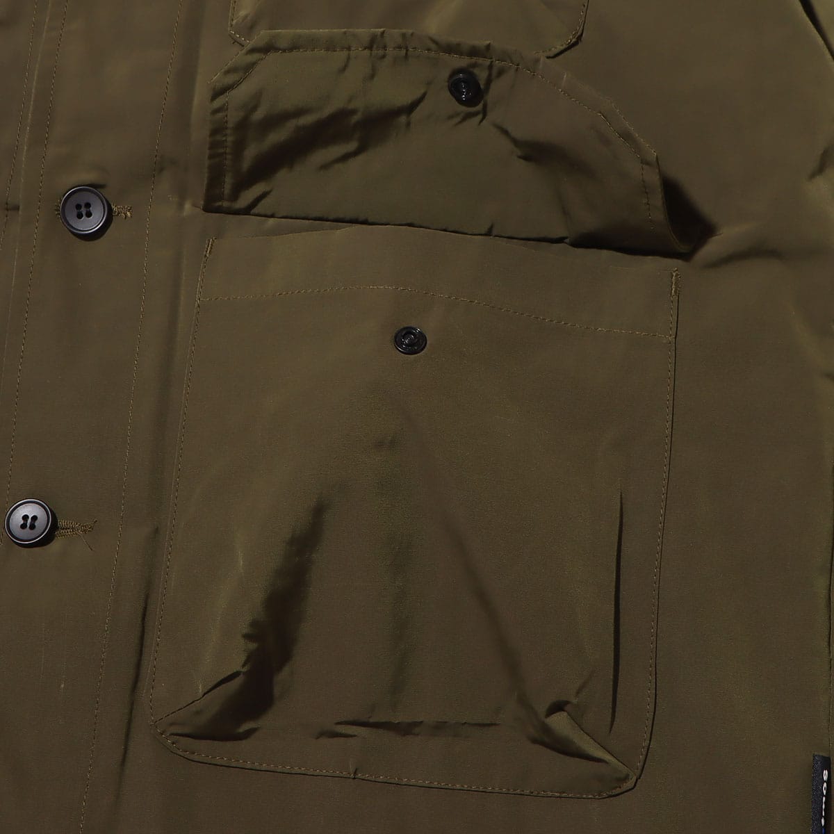 atmos FIELD SHIRTS OLIVEの画像