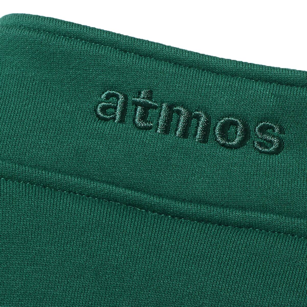 atmos AM LOGO HALF ZIP SWEAT GREEN 22FA-I