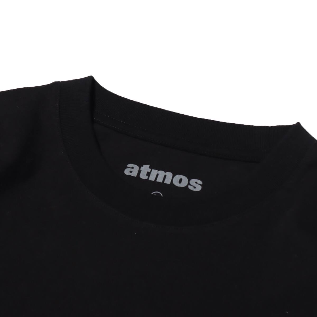 THE SIMPSONS x SECRET BASE x atmos BART EMBROIDERY POCKET LS TEE BLACK