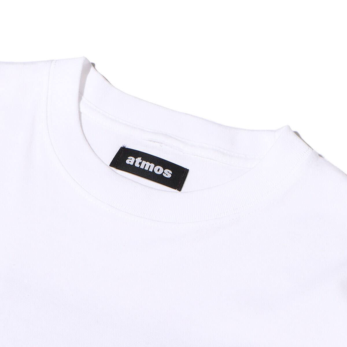 atmos REMAKE BANDANA TEE D WHITE 21SP-I