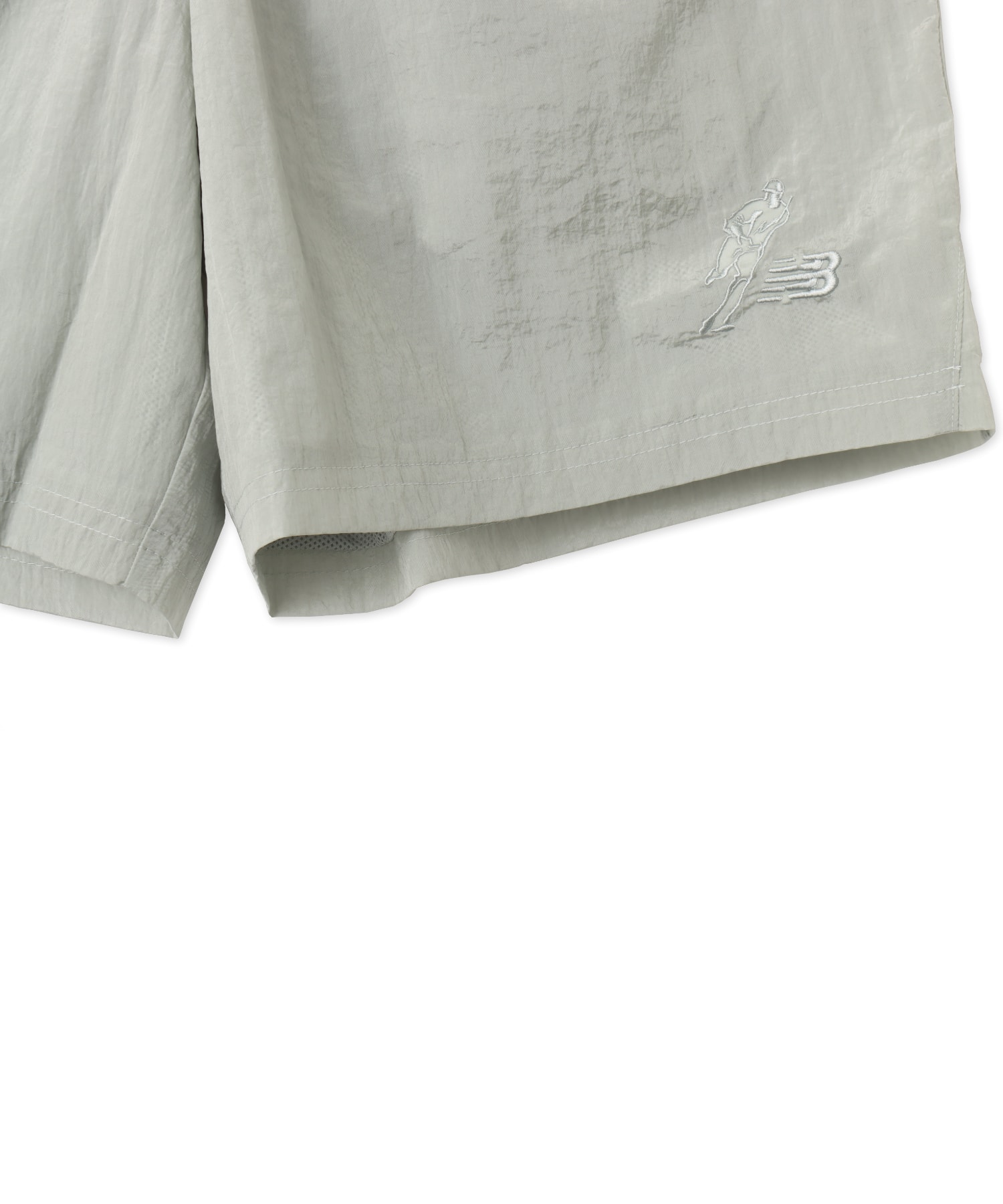 New Balance Shohei Signature Crinkle Nylon Short Mens ローンスターグレーの画像