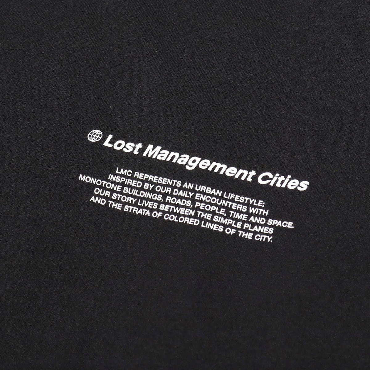 LMC ROYAL LSV SWEAT TEE  BLACK 18FW-Iの画像