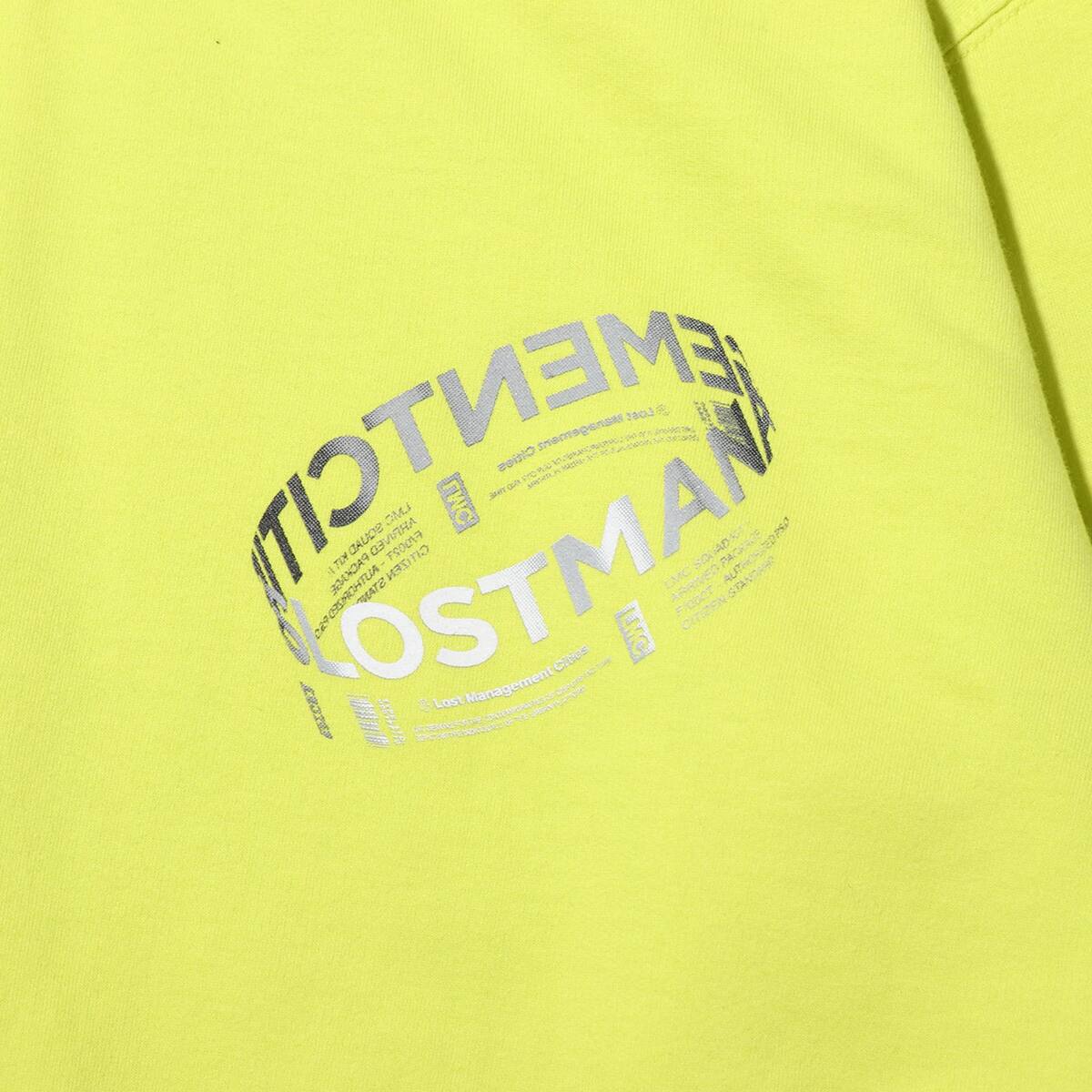 LMC RING LOGO LSV SWEAT TEE  LIME 18FW-Iの画像