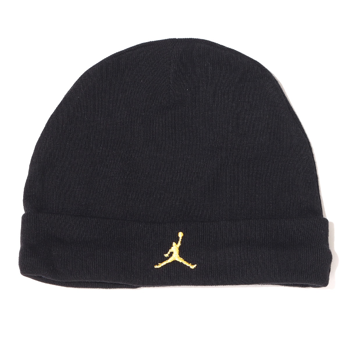 JORDAN JUMPMAN 3-PIECE SET HAT/LS BODYSUIT/BOOTIE BLACK/GOLD 22HO-Iの画像