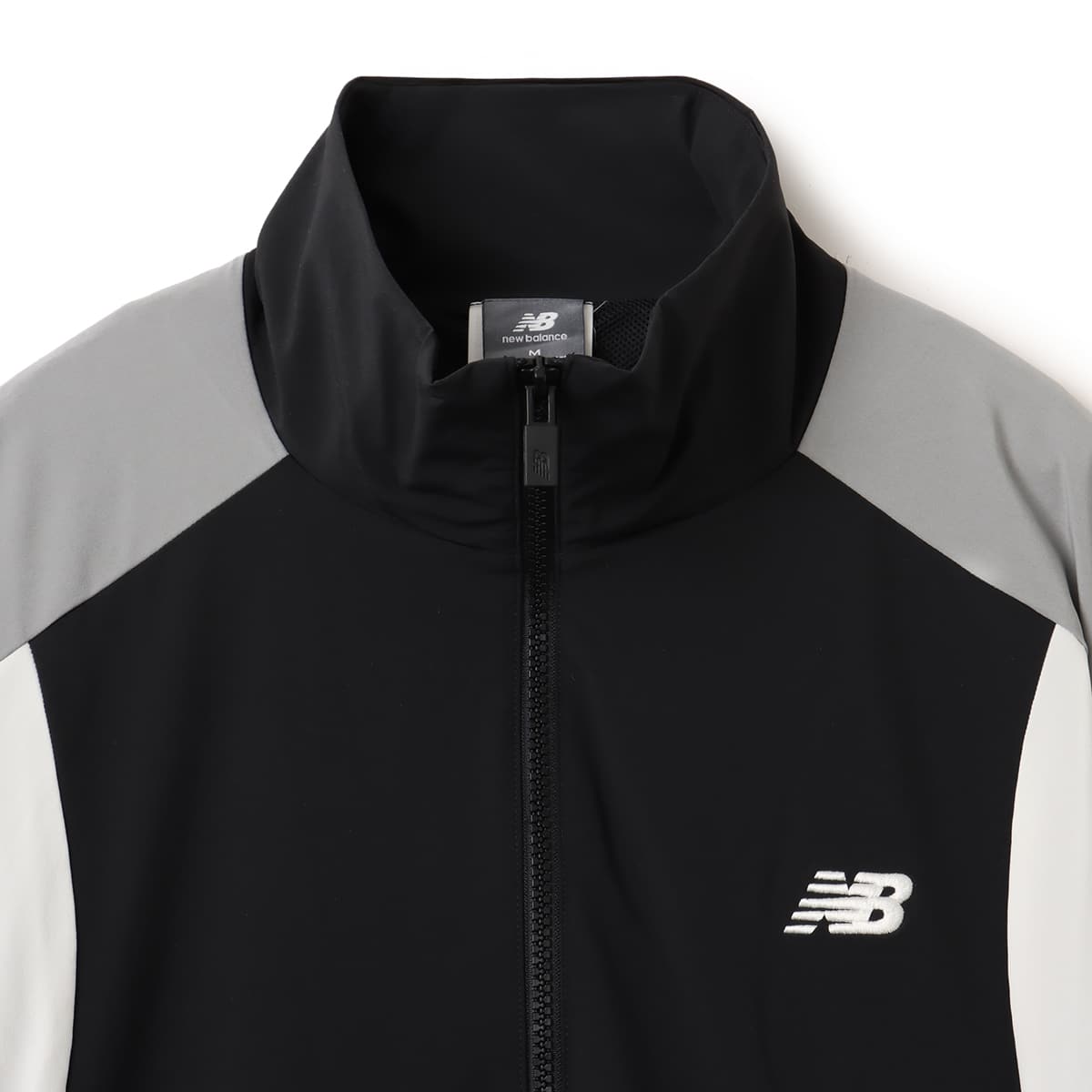 New Balance Hoops Woven Track Jacket ブラックの画像